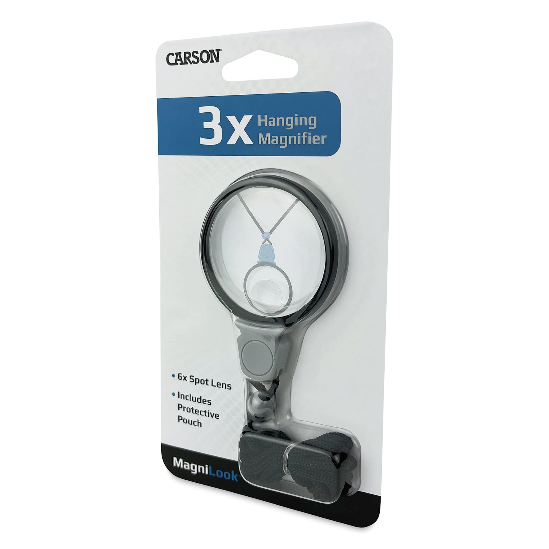 Carson MagniLook Pendant Magnifier front of packaging