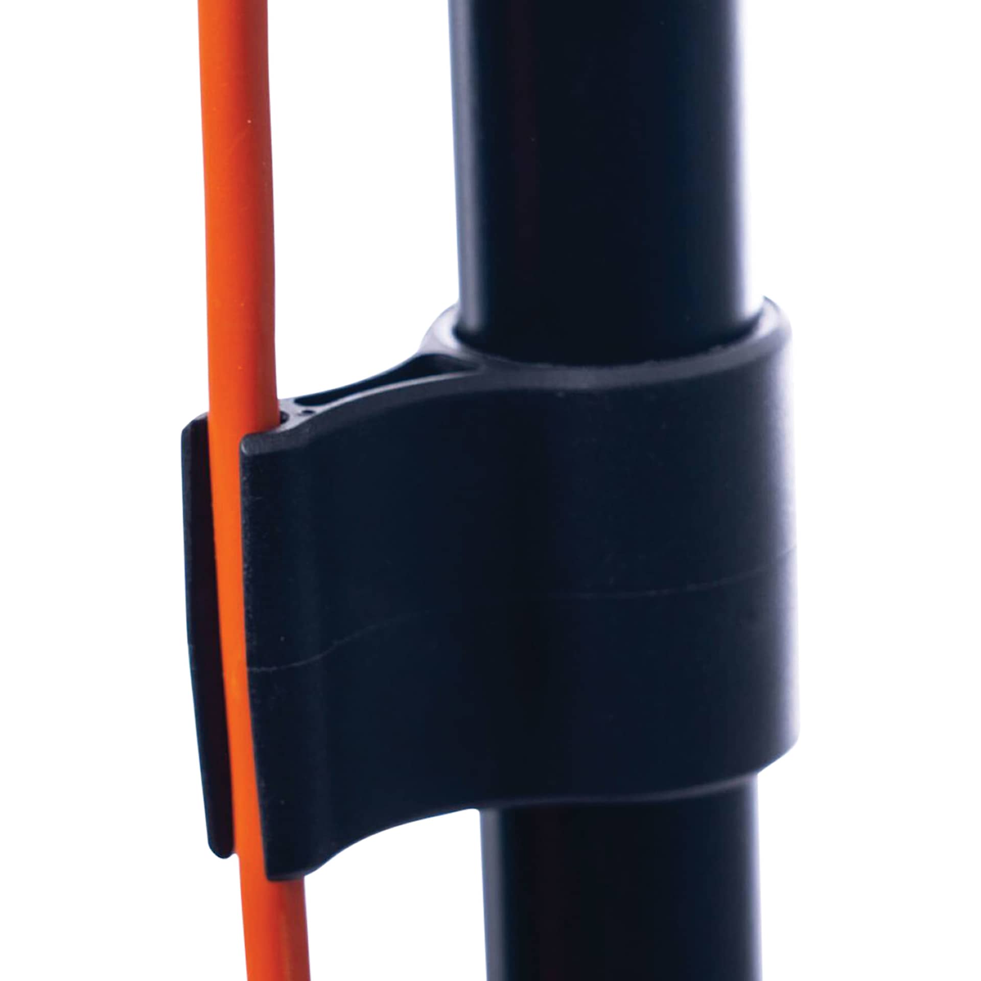 Daylight Artist Studio Lamp 2 with Stand - Chrome and Black close-up of cable holder