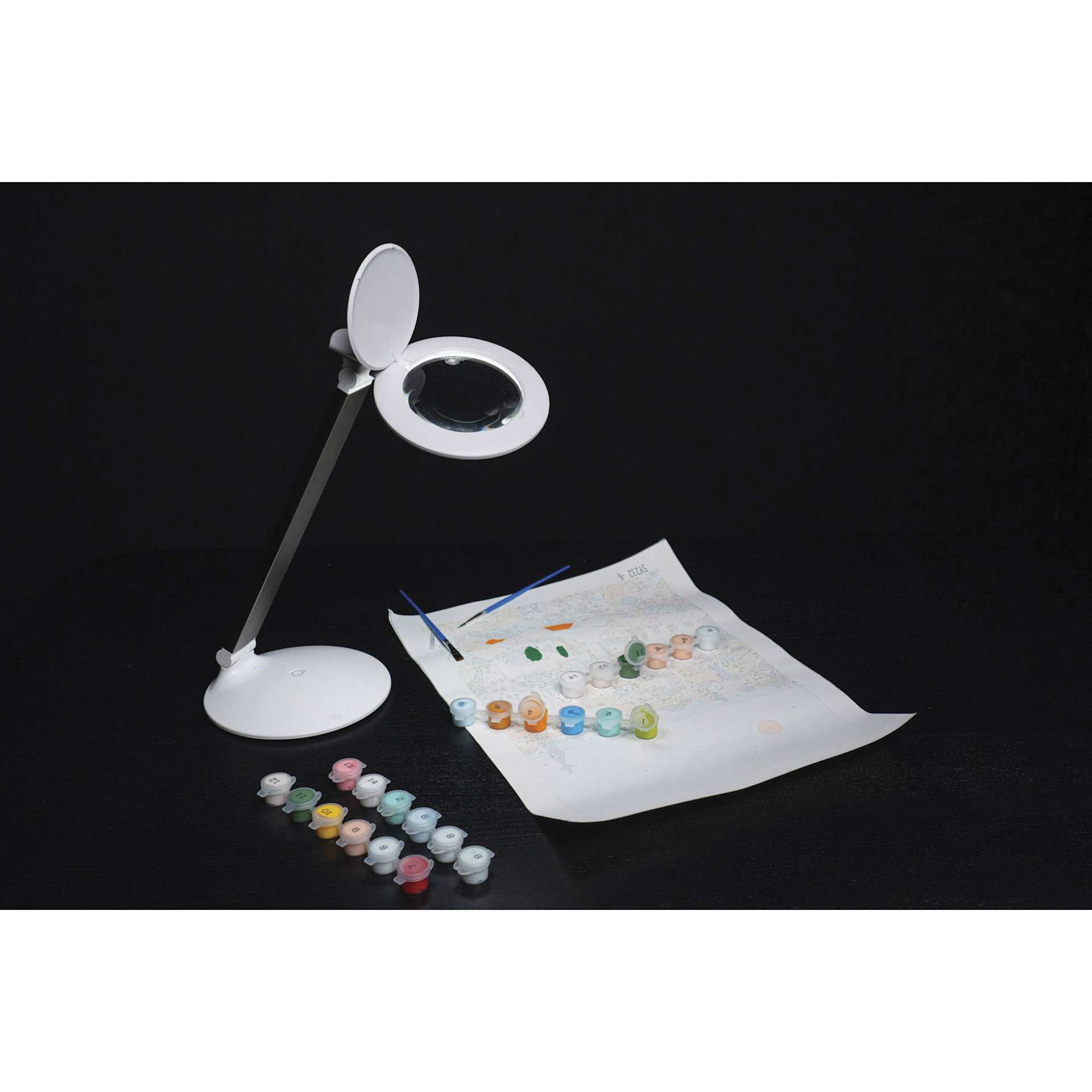 Daylight Halo Go 2 Rechargeable Magnifier Lamp