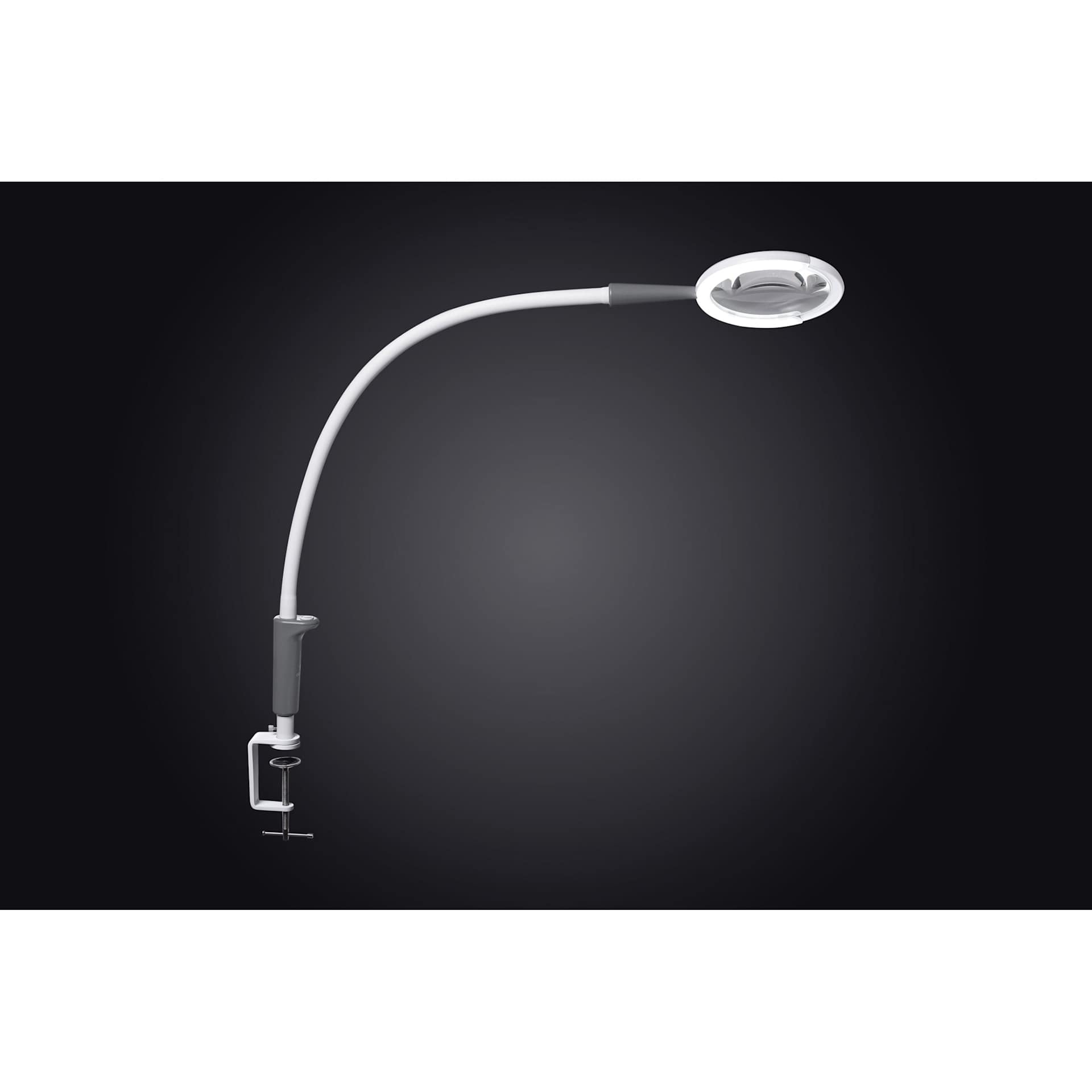 Daylight Magnificent Pro Clamp Lamp - with light on
