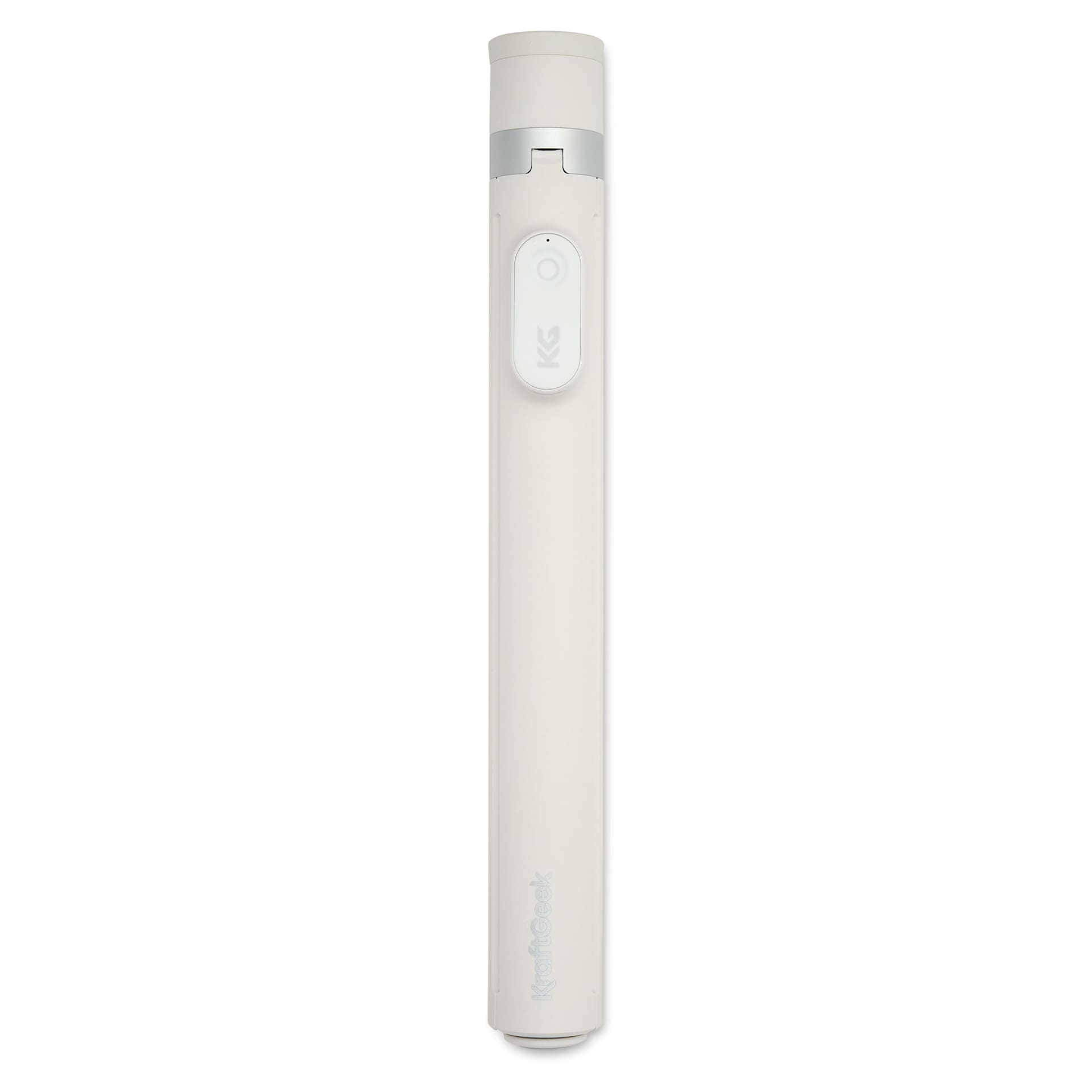 KraftGeek JustTap Tripod - White, compact