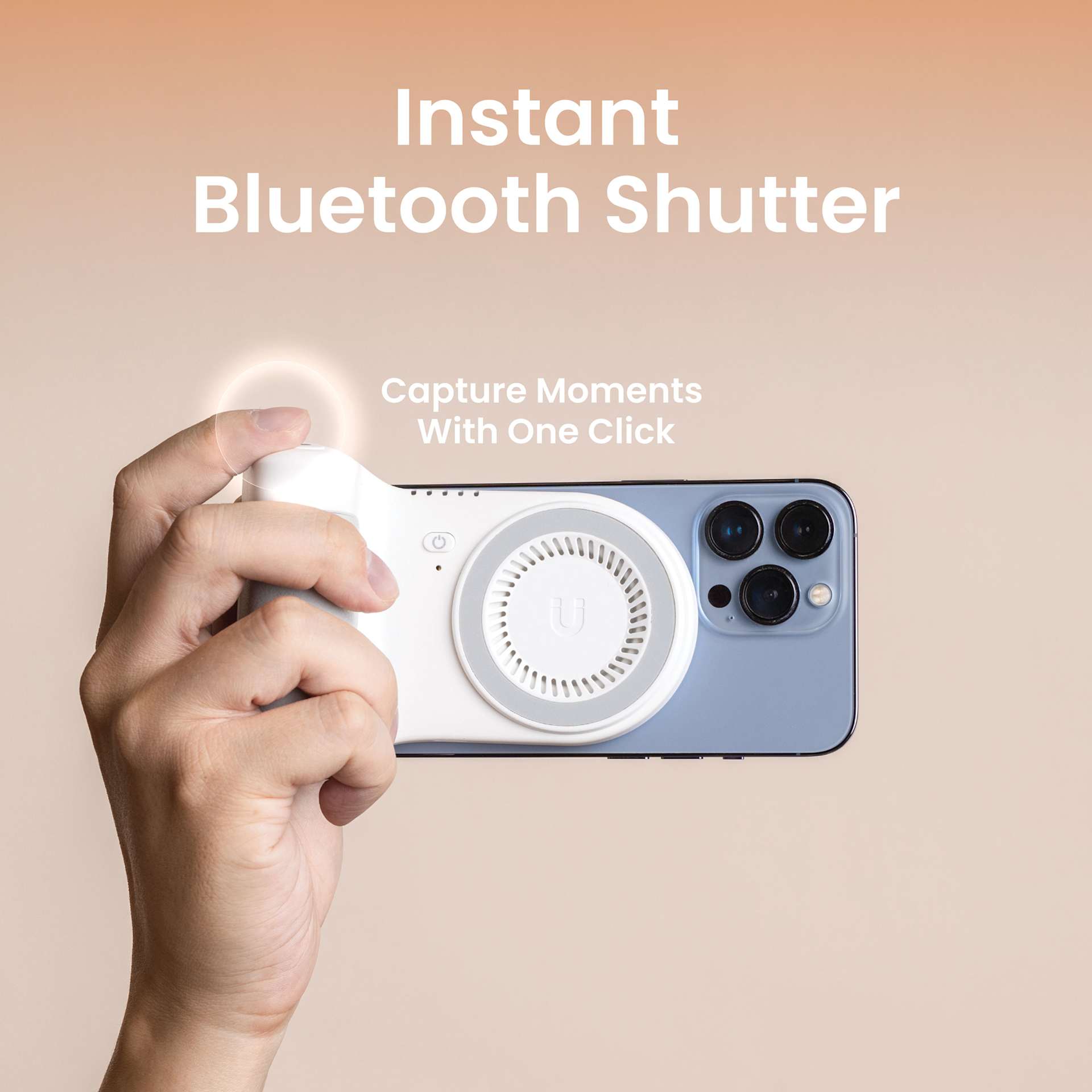 Instant Bluetooth Shutter, capture moments with one click