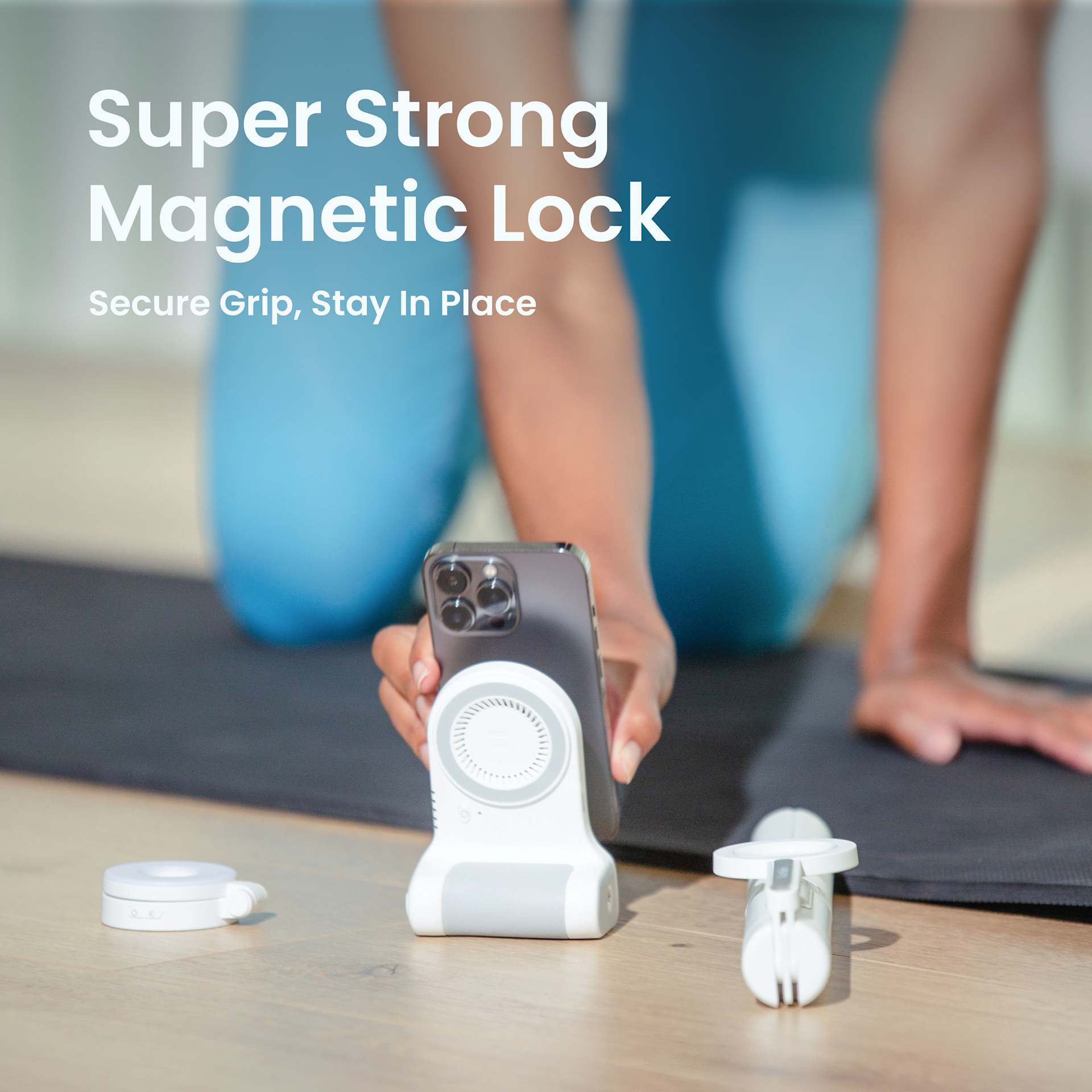 Super Strong Magnetic Lock. Secure Grip, Stay in Place.