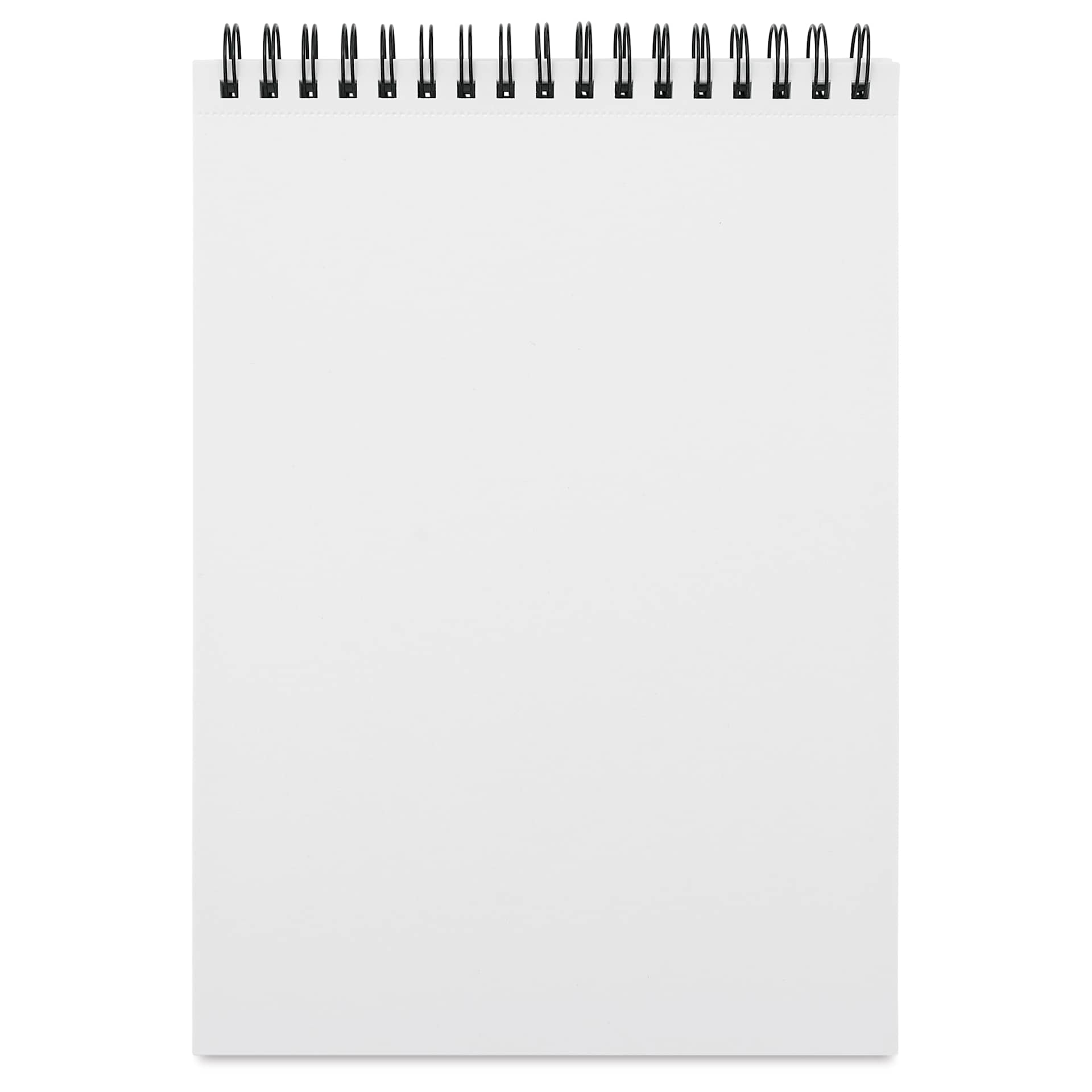 Bee Inspired Wirebound Drawing Pad - 9" x 12", open