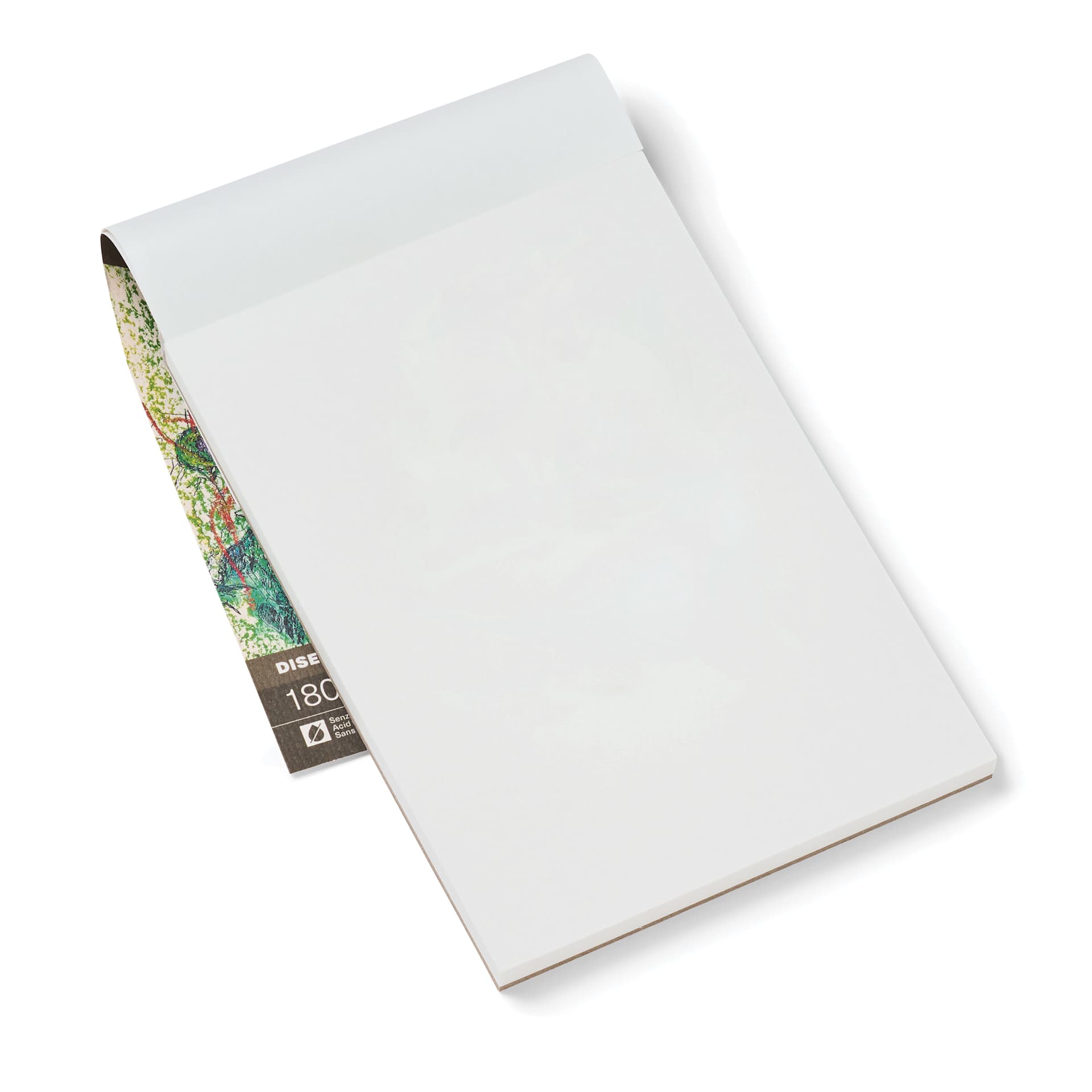 Fabriano Storia Gluebound Drawing Pad - 5" x 7", 180 gsm, 30 Sheets, open