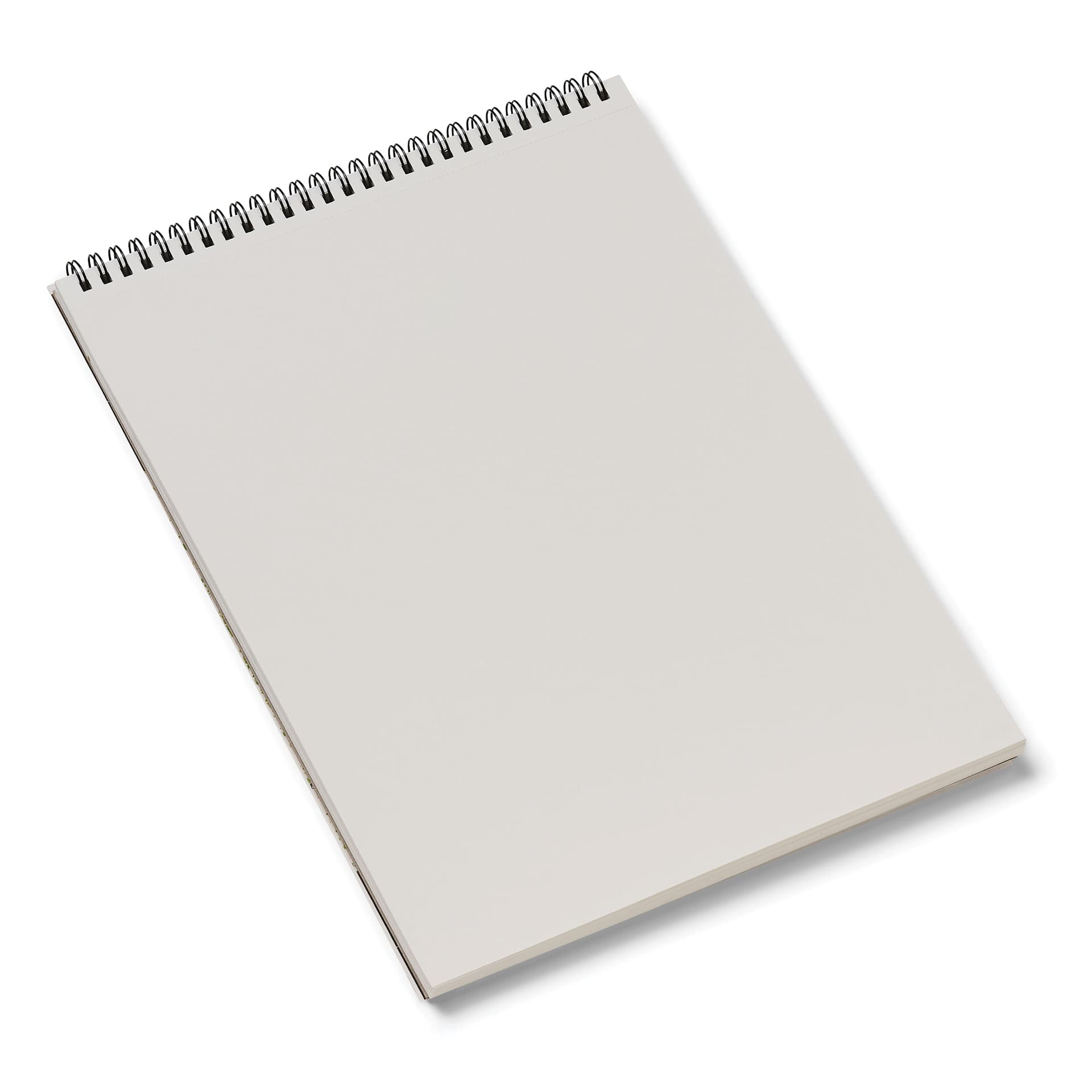 Fabriano Storia Wirebound Drawing Pad - 9-1/2" x 12-1/2", 180 gsm, 30 Sheets, open