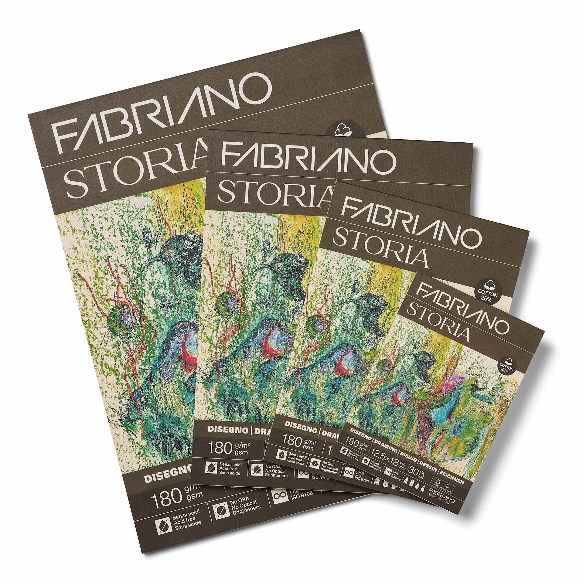 Fabriano Storia Gluebound Drawing Pads