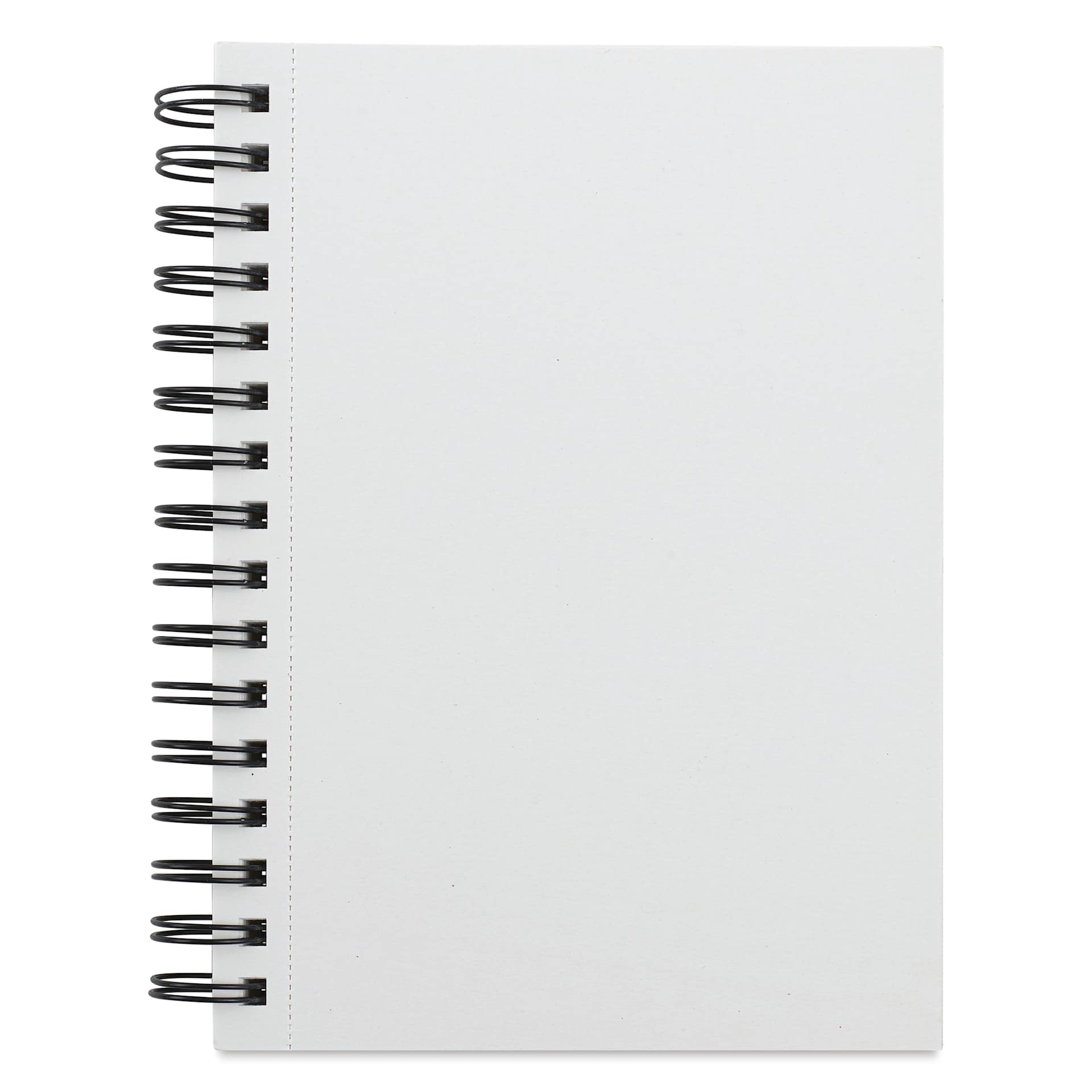 Bee Inspired Wirebound Mixed Media Artist Pad - 5-1/2" x 8-1/2", 60 Sheets, open