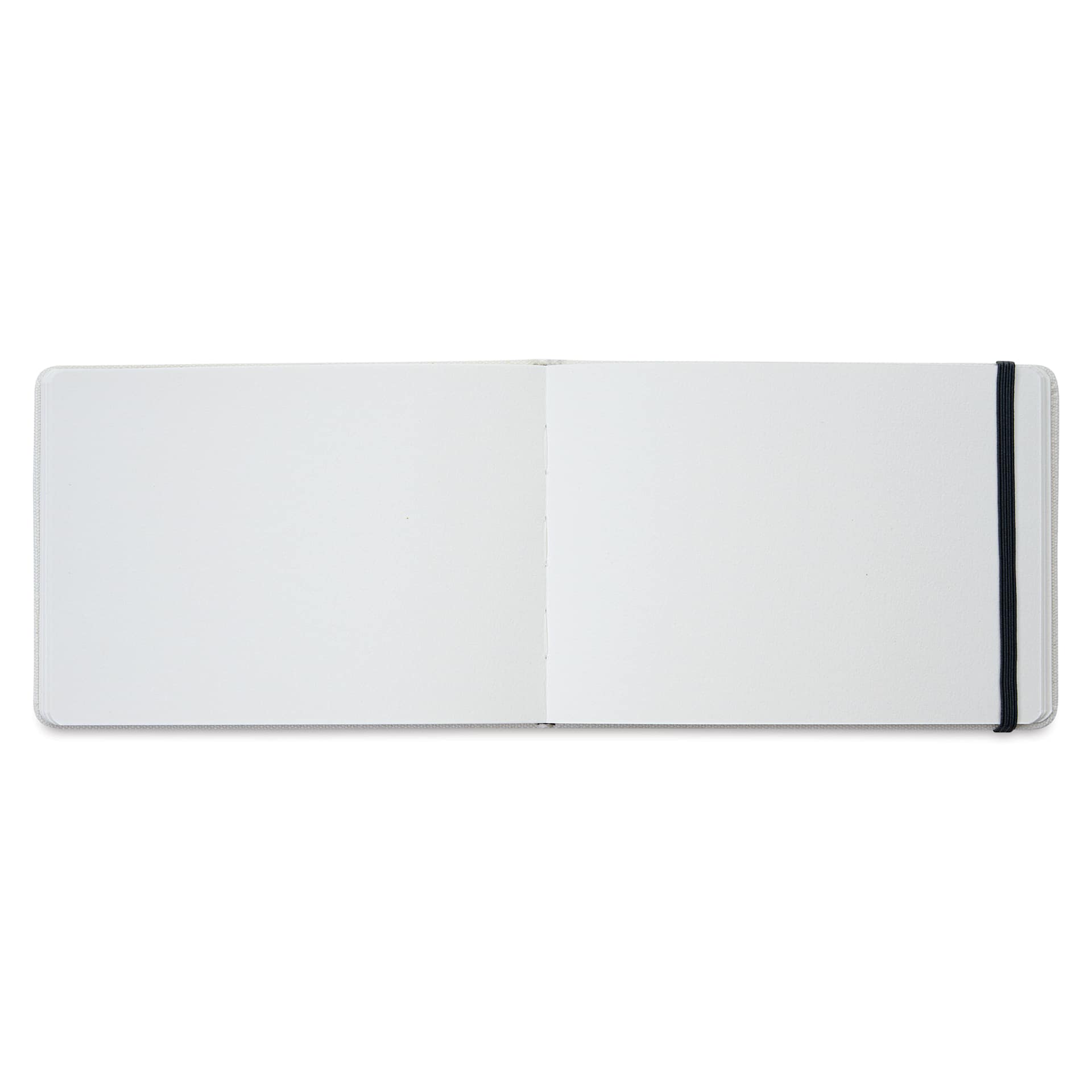 Etchr Mixed Media Hardbound Sketchbook - 5.8" x 8.3", Cold Press (open to show paper)