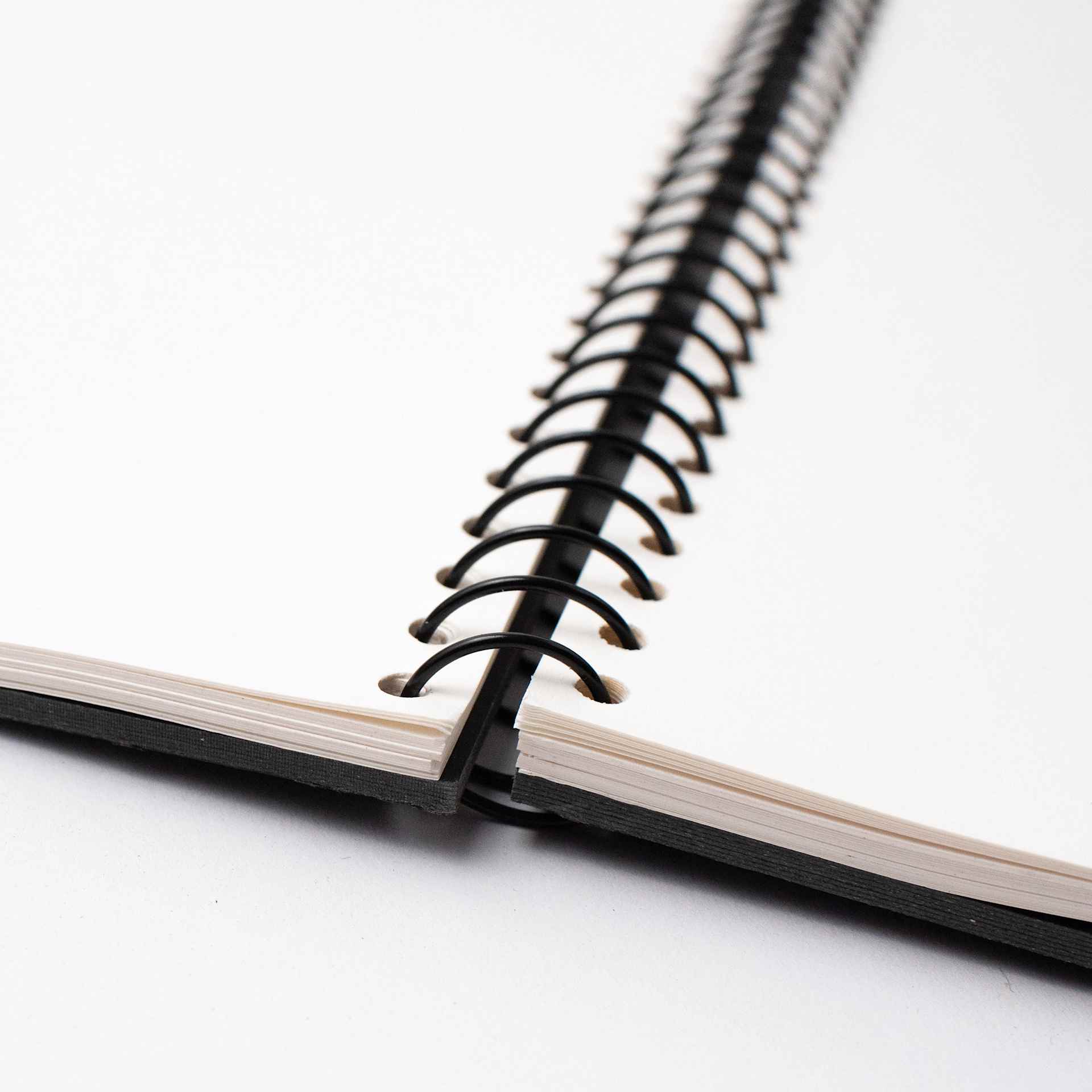 Blackwing Spiral Notebooks, close-up of paper