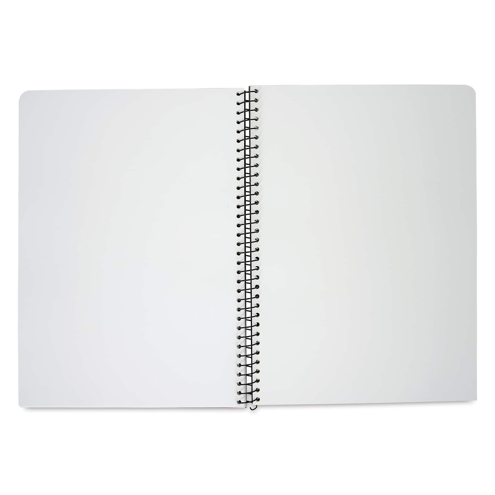 Blackwing Spiral Notebook - Blank, 8-1/4" x 11-3/4", open