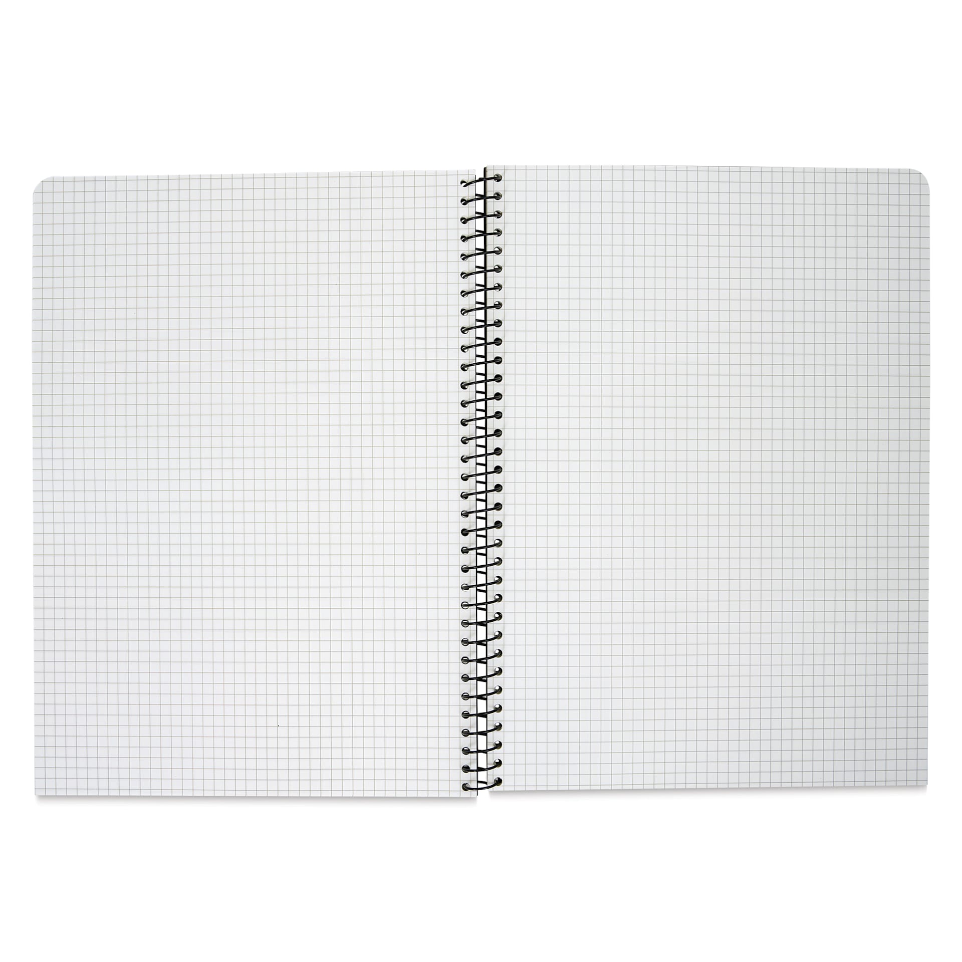 Blackwing Spiral Notebook - Graph, 8-1/4" x 11-3/4", open