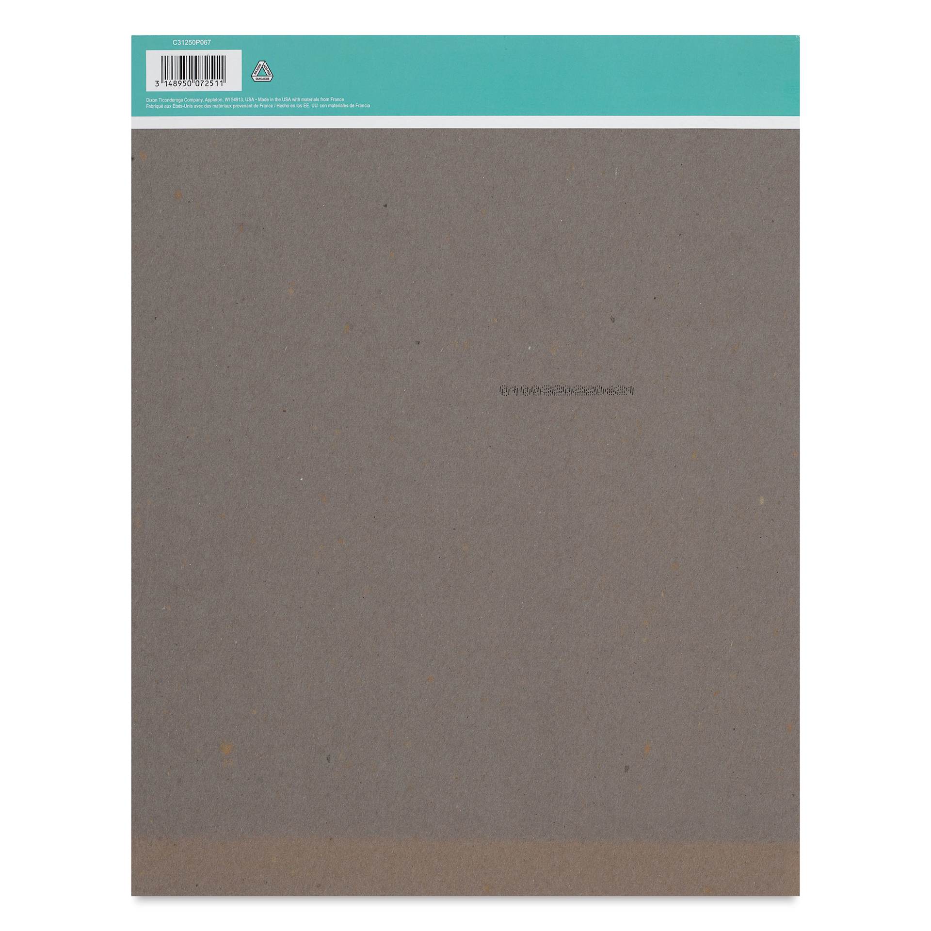 Canson Graduate Lettering Marker Pad - 11" x 14", back cover