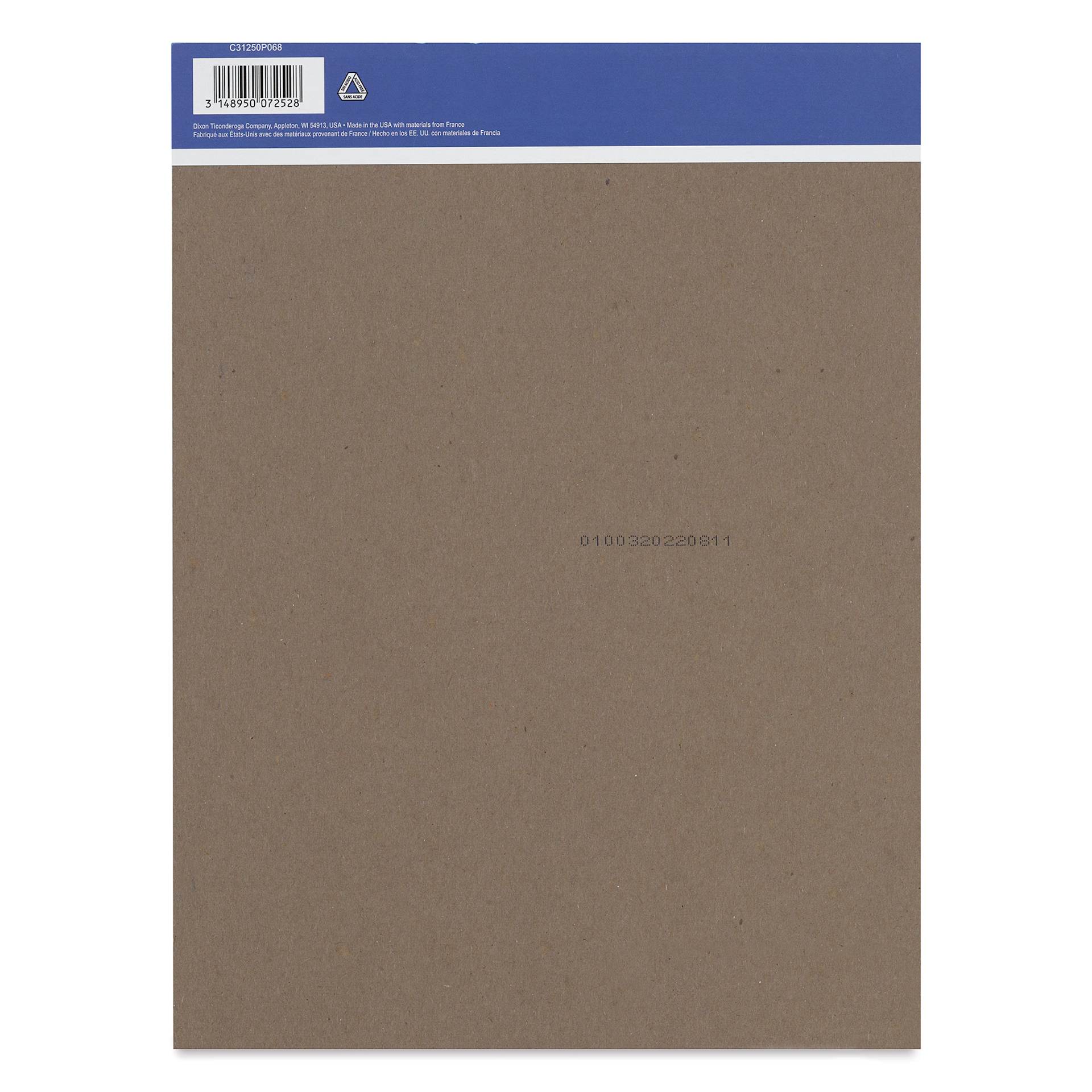 Canson Graduate Lettering Mixed Media Pad - 9" x 12", back cover