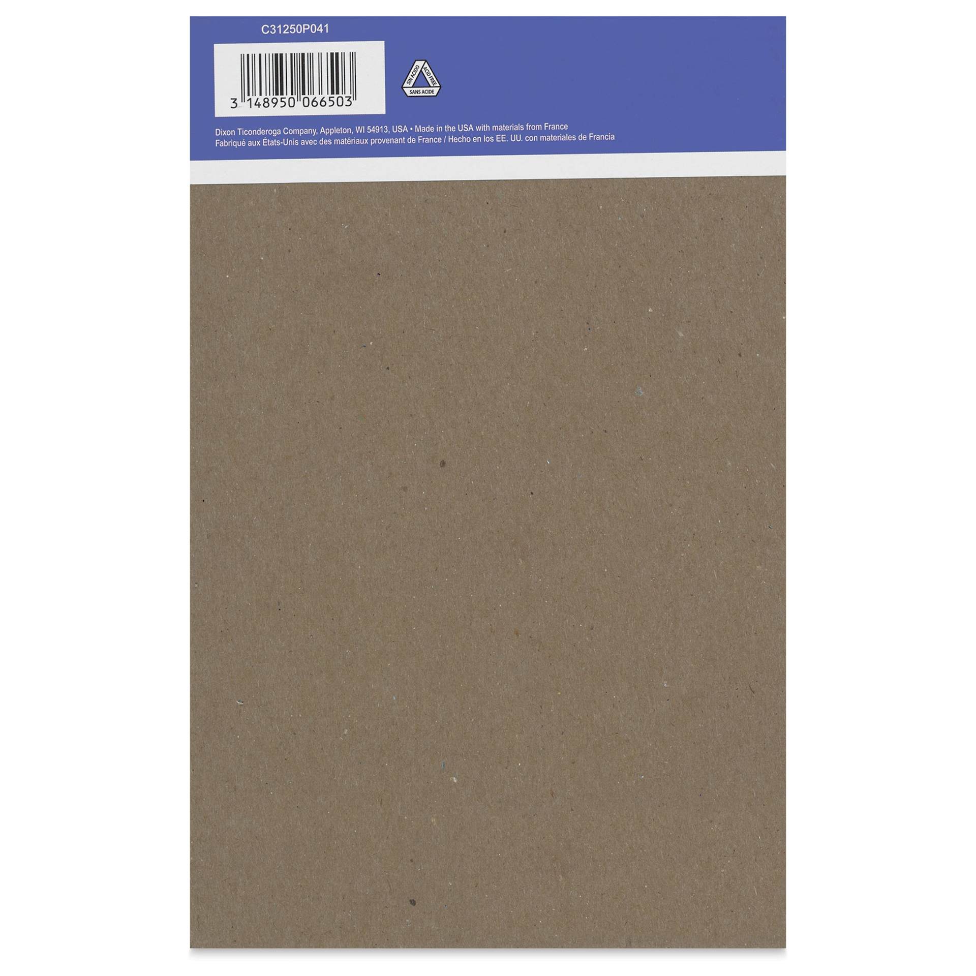 Canson Graduate Mixed Media Pad - 5-1/2" x 8-1/2", back cover