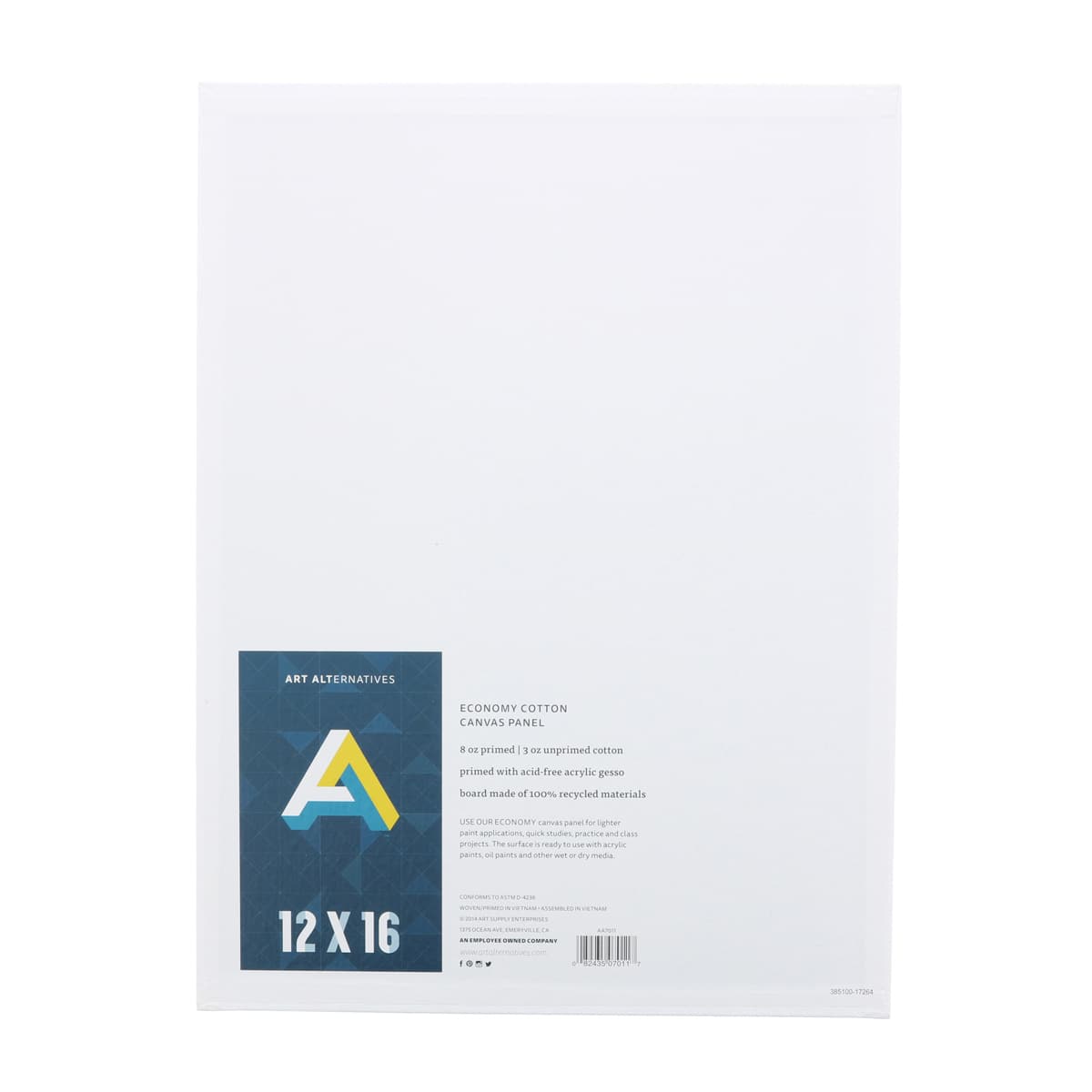 Art Alternatives Canvas Panel, 12 in x 16 in