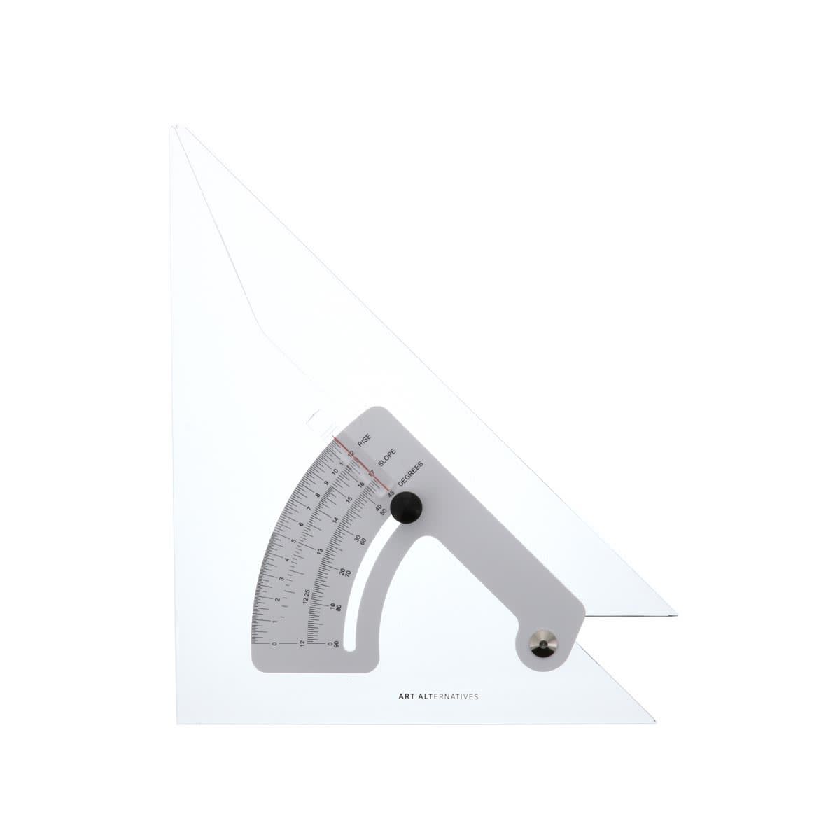 Art Alternatives Adjustable Triangle - 10 in folded up