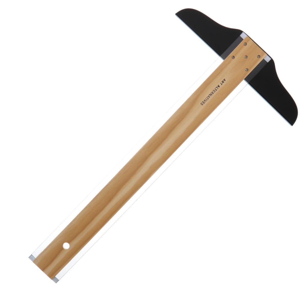 Art Alternatives Wooden Acrylic Edged T-Square - 18" back