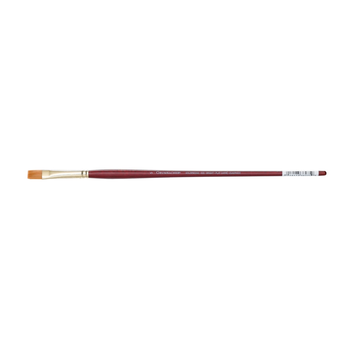 Grumbacher Golden Edge Acrylic Brush, Bright, 5