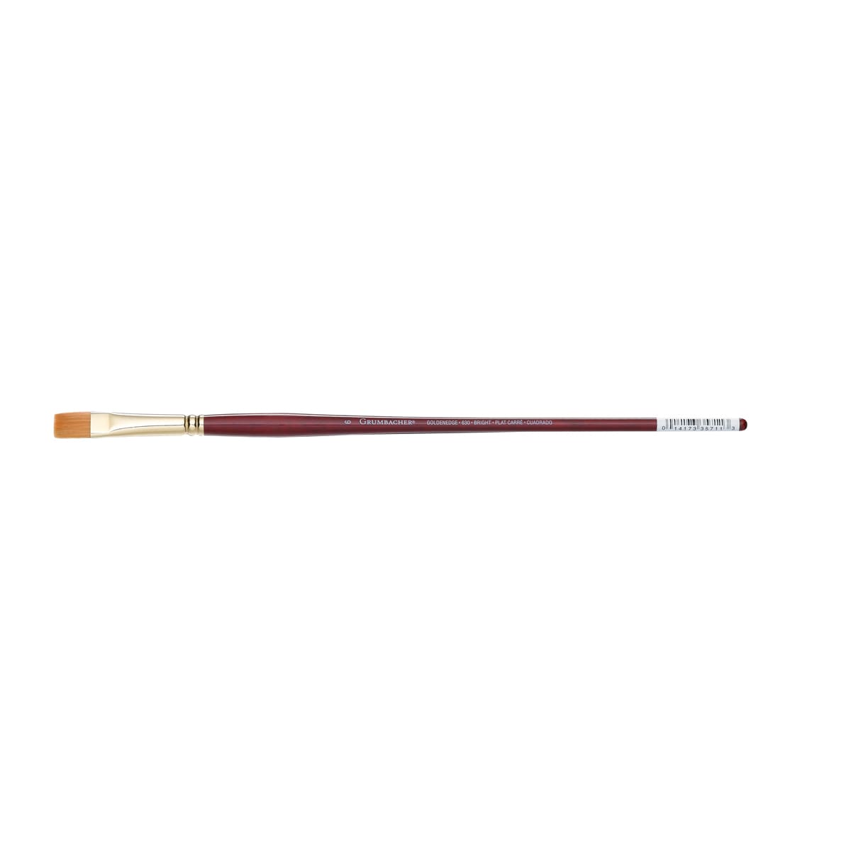Grumbacher Golden Edge Acrylic Brush, Bright, 6