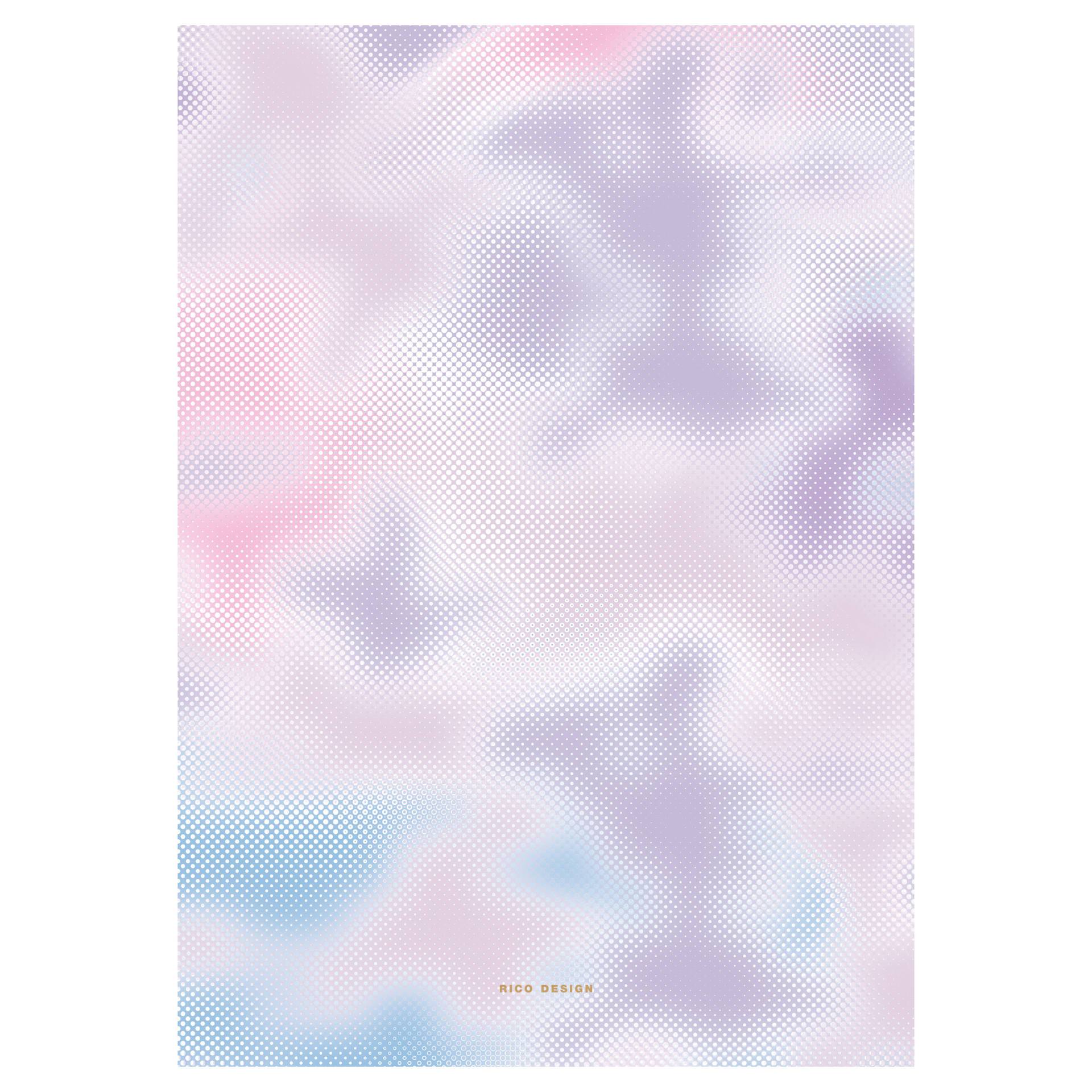 Rico Design A5 Notepad Blurry Squared