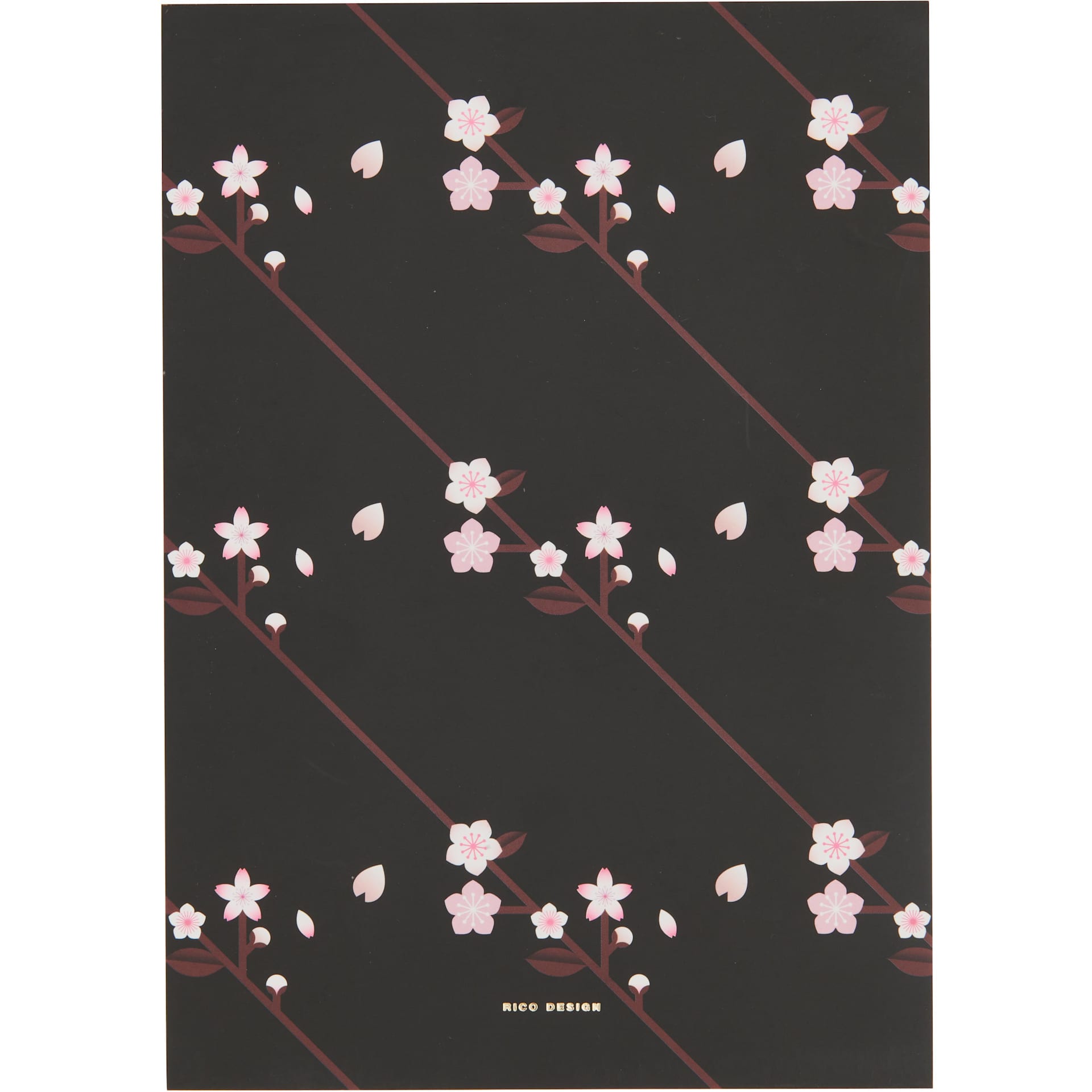 Rico Design Sakura Black - Dotted