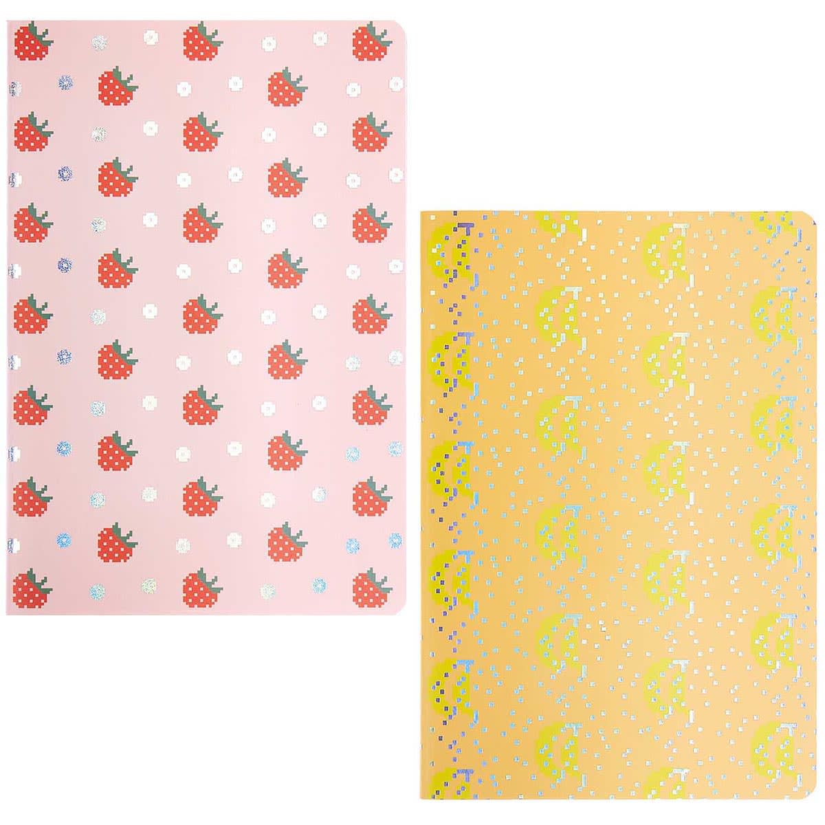 Rico Design Fruits Set - 2 Books/Pkg., A5 (5.7" x 8.3")