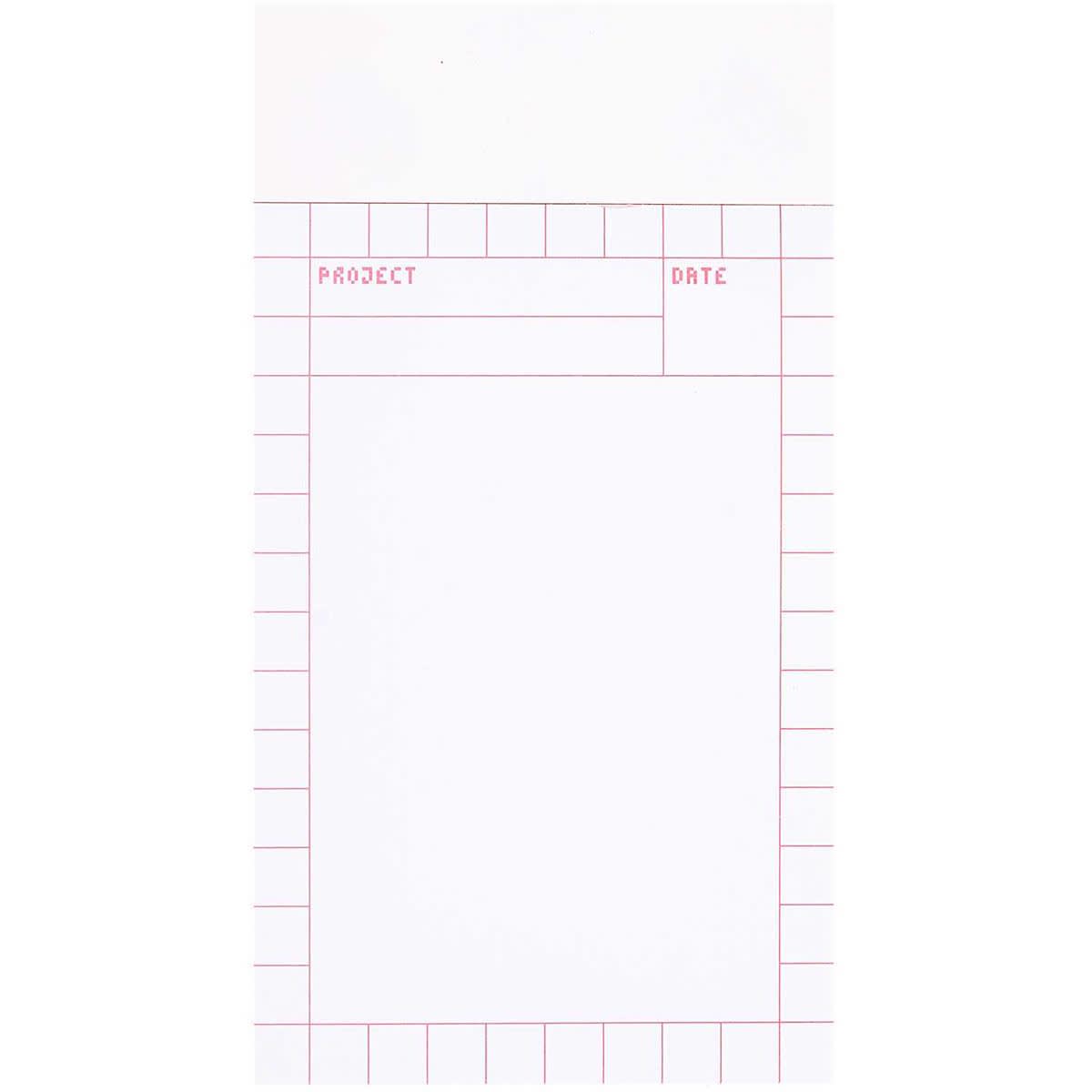 Rico Design Pixels - Blank, Grid Border