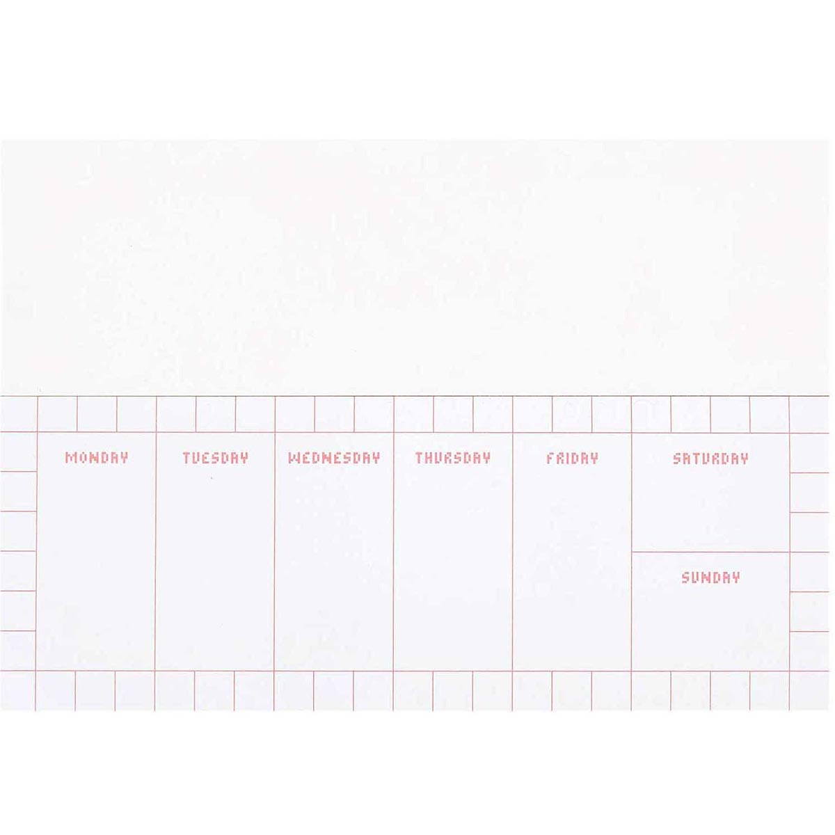 Rico Design Pixel Landscape Weekly Planner