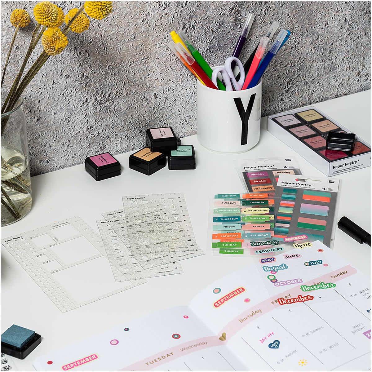 Journaling Stencils Rectangles