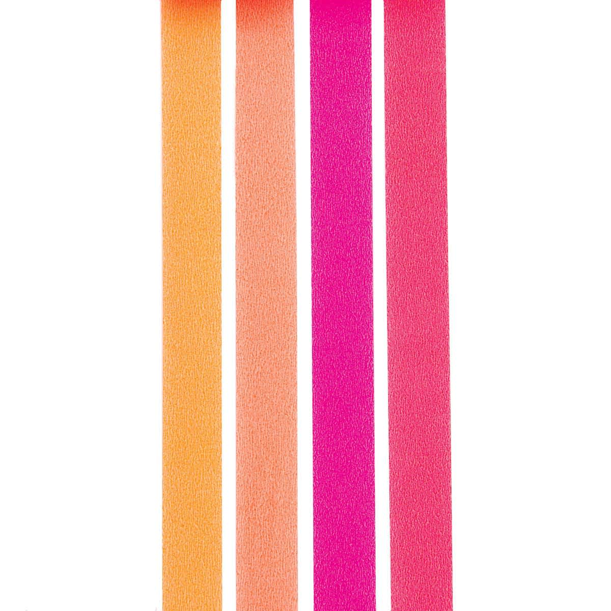 Washi Tape Sets Neon Reds Set - 4/Pkg.