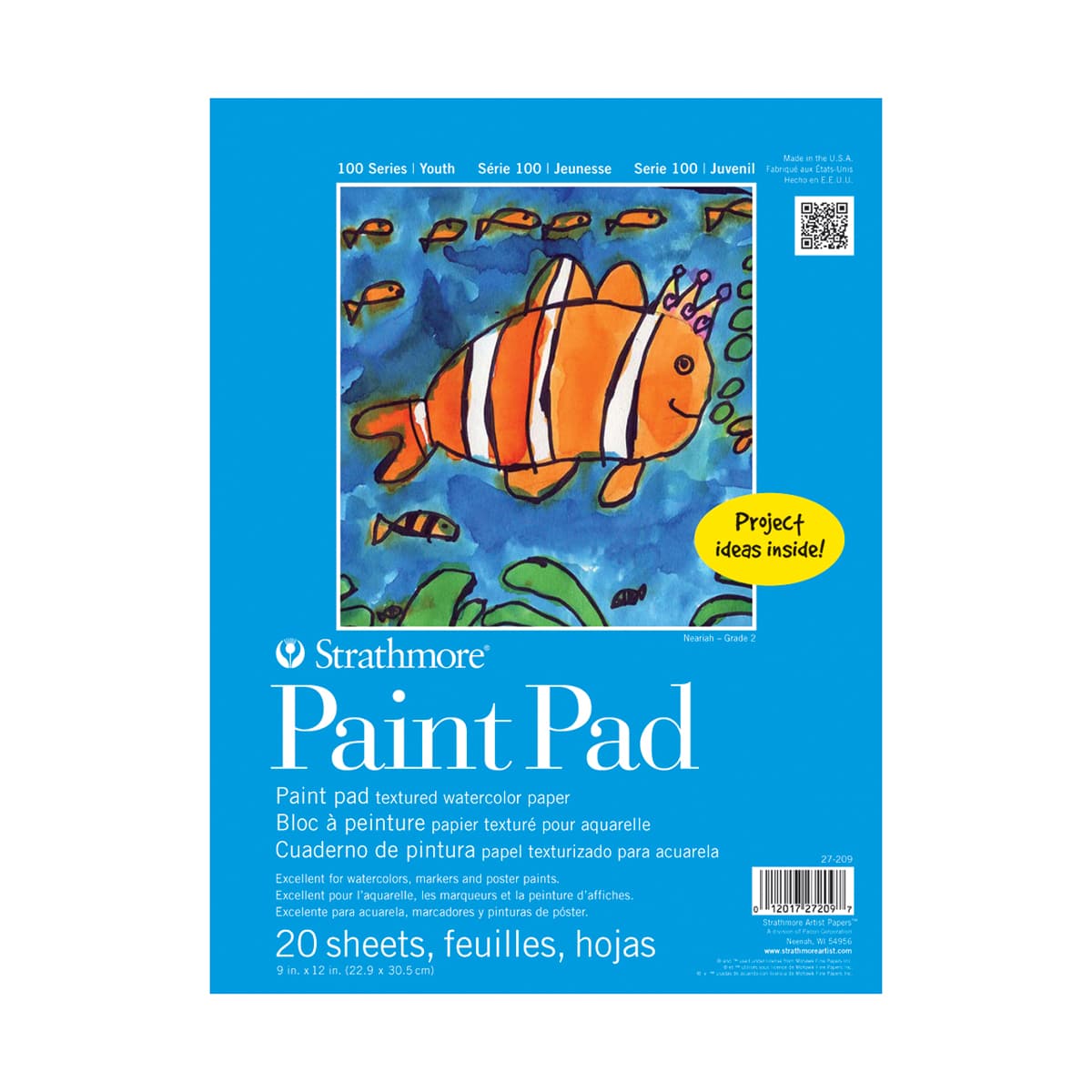 Strathmore Kids Paint Pad, 9 in x 12 in
