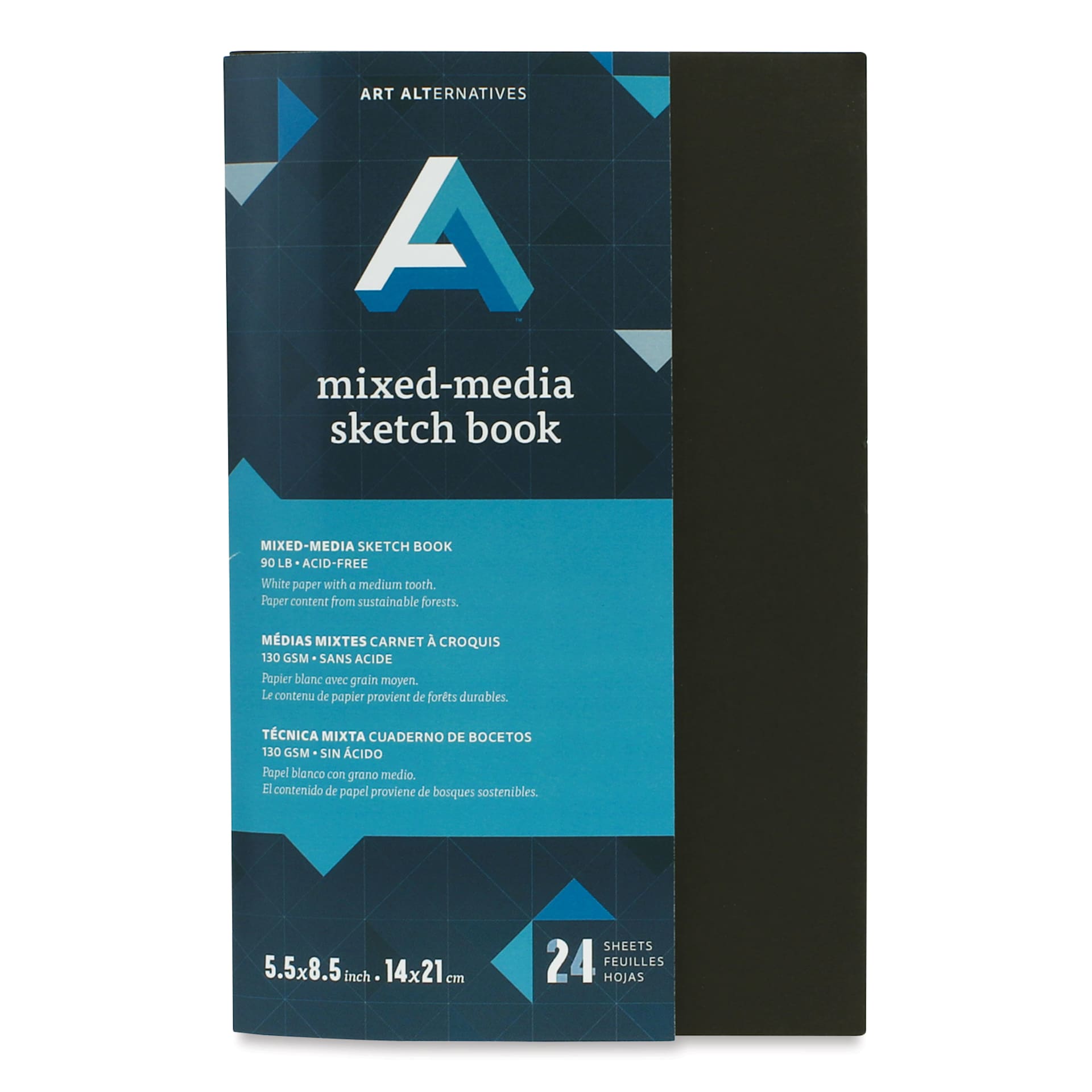 Art Alternatives Mixed Media Sketchbooks - 5.5" x 8.5", 24 Sheets