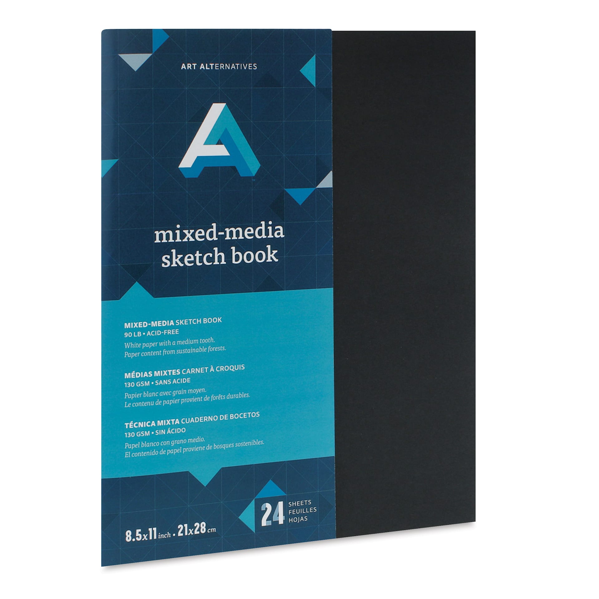 Art Alternatives Mixed Media Sketchbooks - 8.5" x 11", 24 Sheets