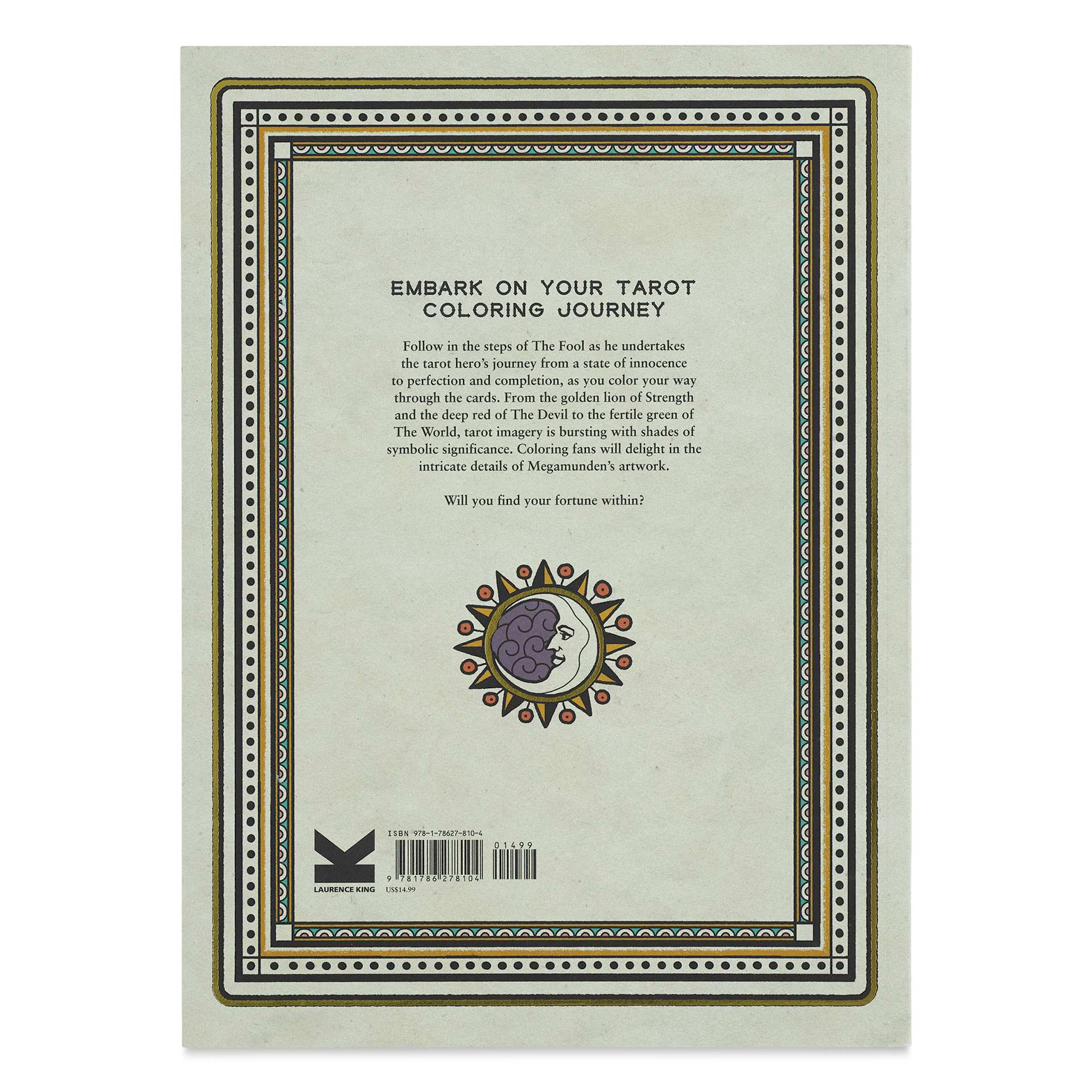 The Tarot Coloring Book (back cover)