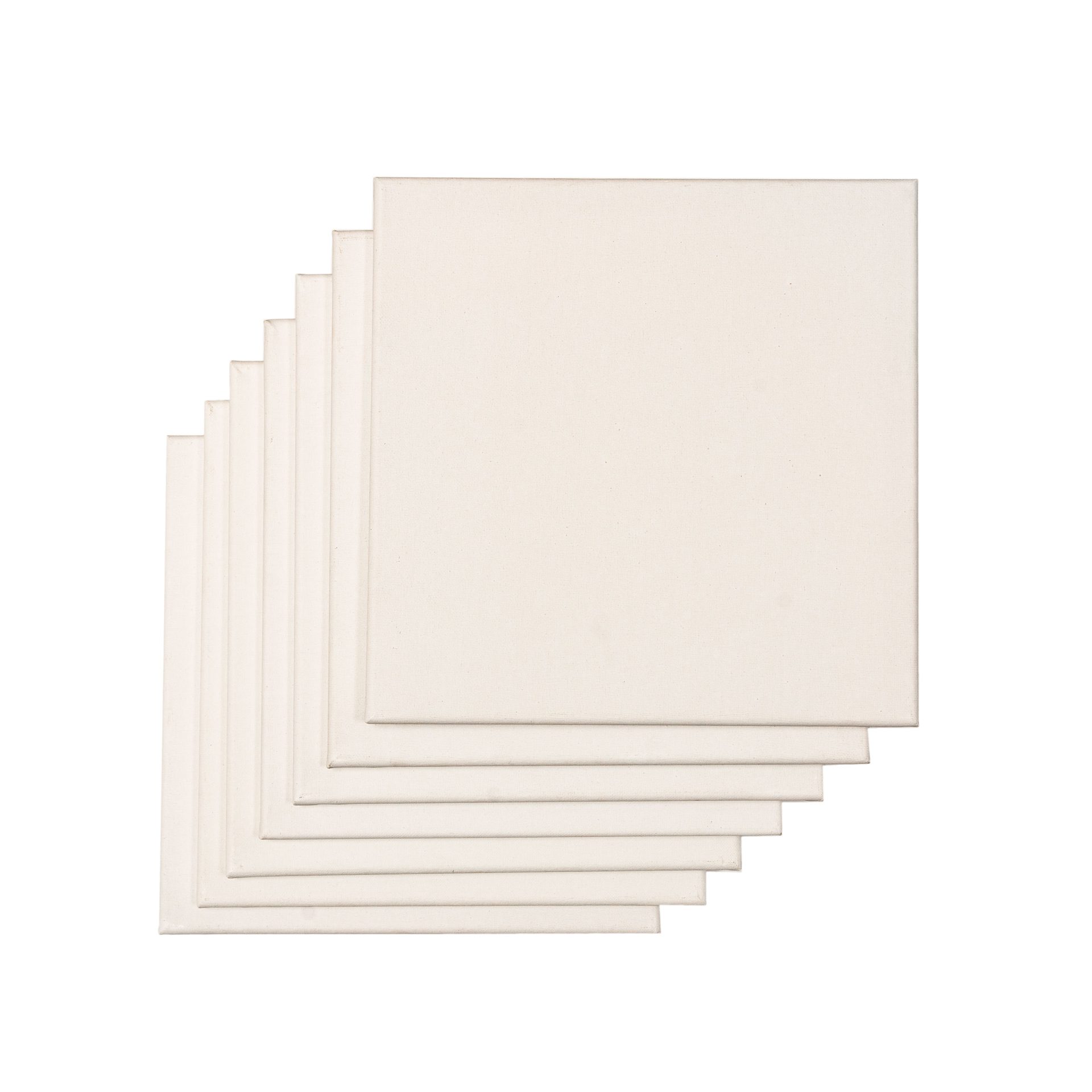 Hello, Artist! Canvas, Pkg of 7, 12" x 12"