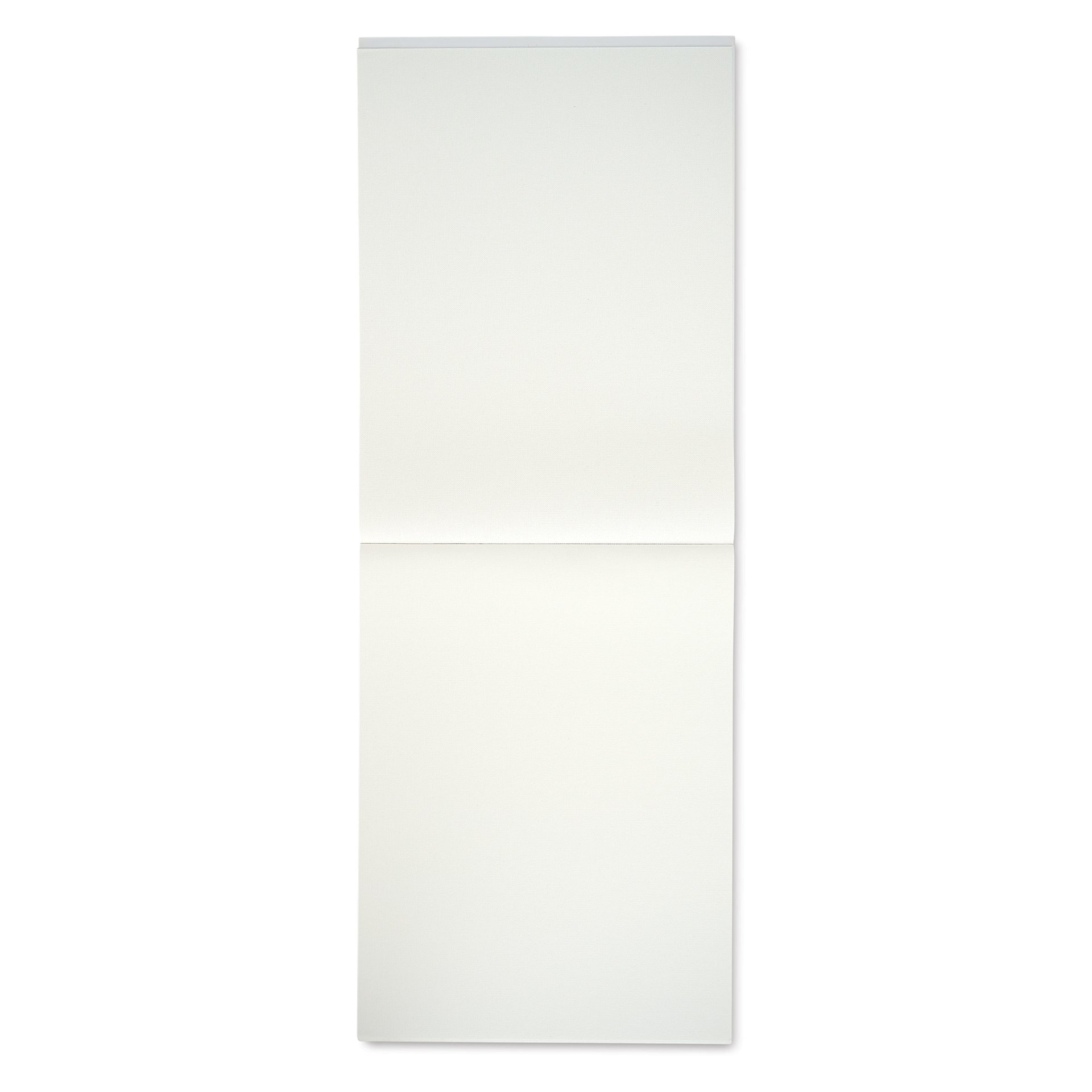 Art Alternatives Canvas Pad - White, 12" x 16", pad open