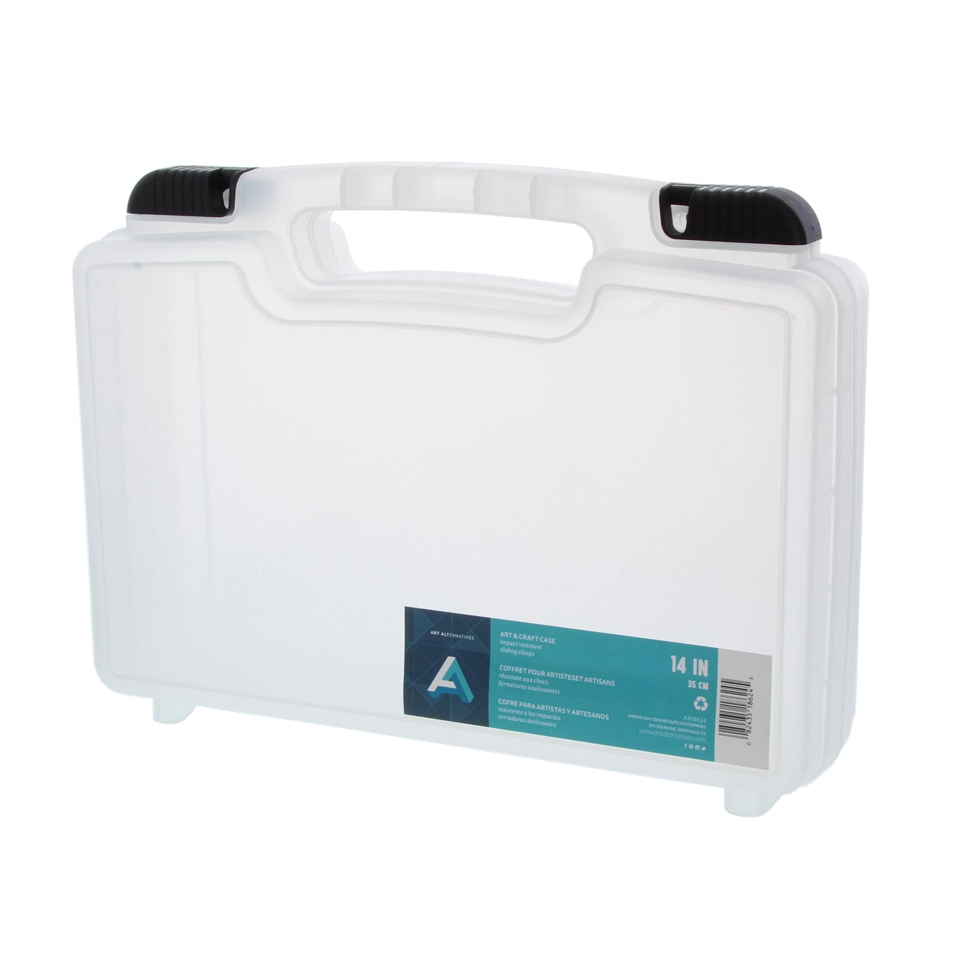 Art Alternatives Art & Craft Case - Clear, 14"