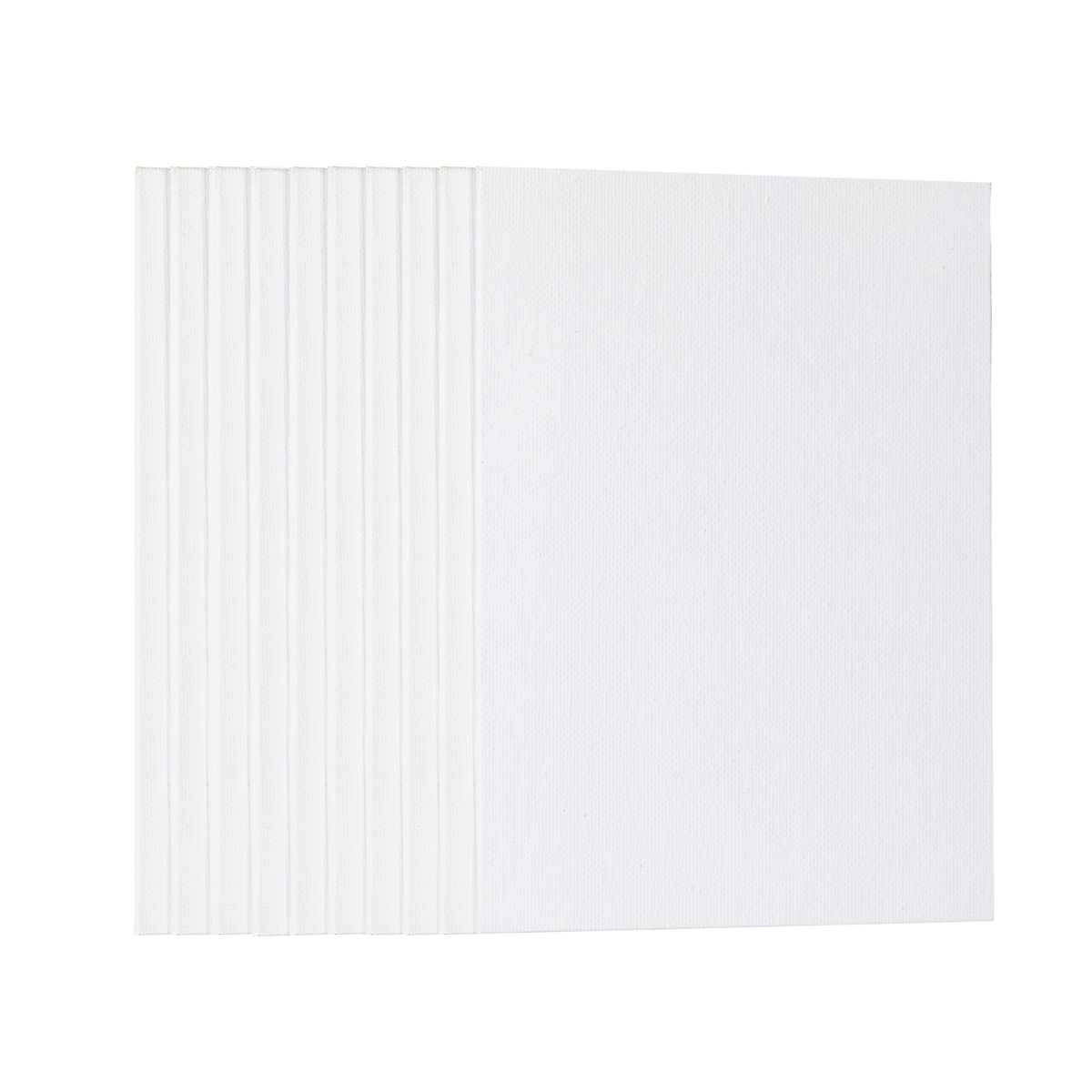 Hello, Artist! Canvas Panel Pack, 5" x 7", 10 Pieces