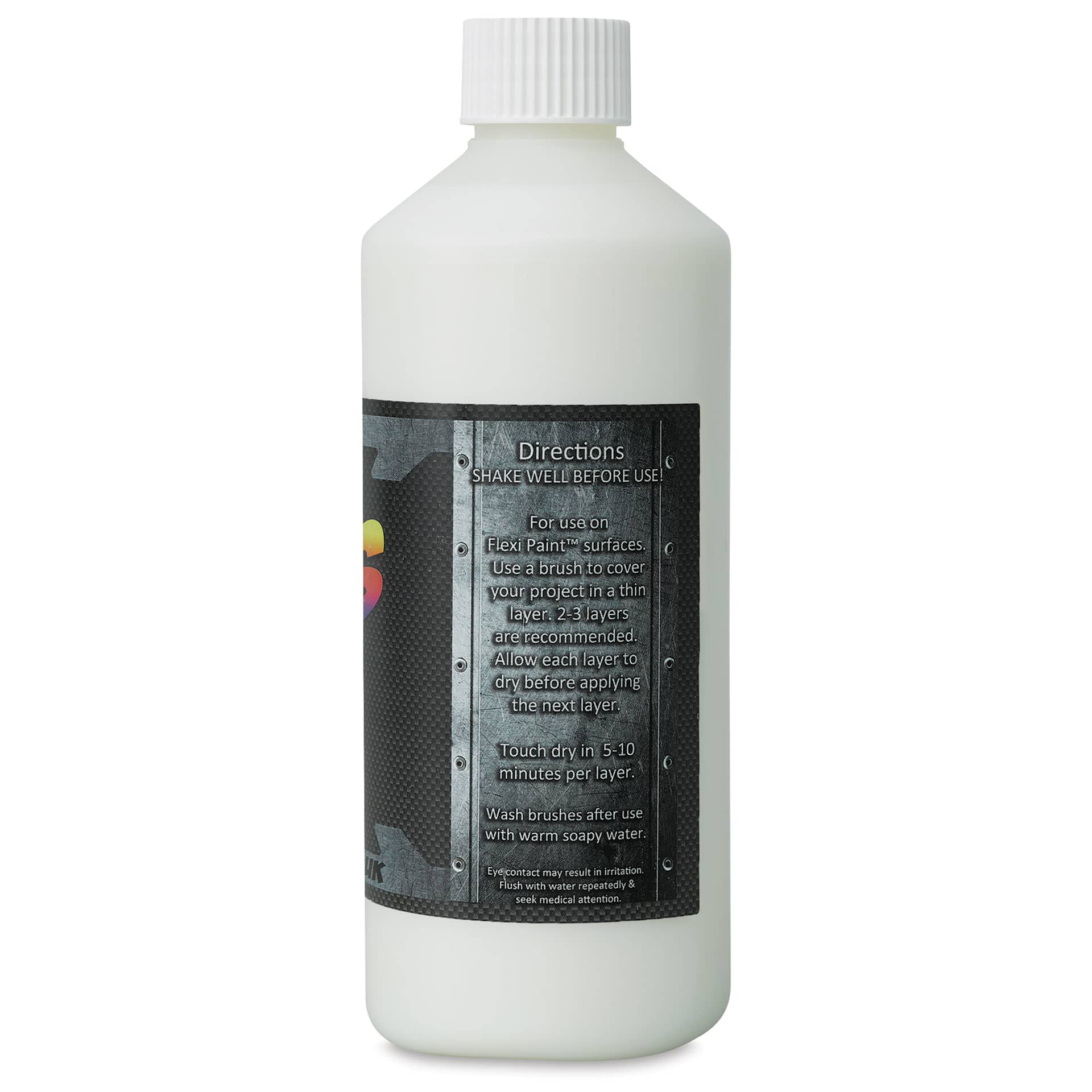 Flexi Paint Waterbased Top Coat - Gloss, 500 g (17.6 oz) back