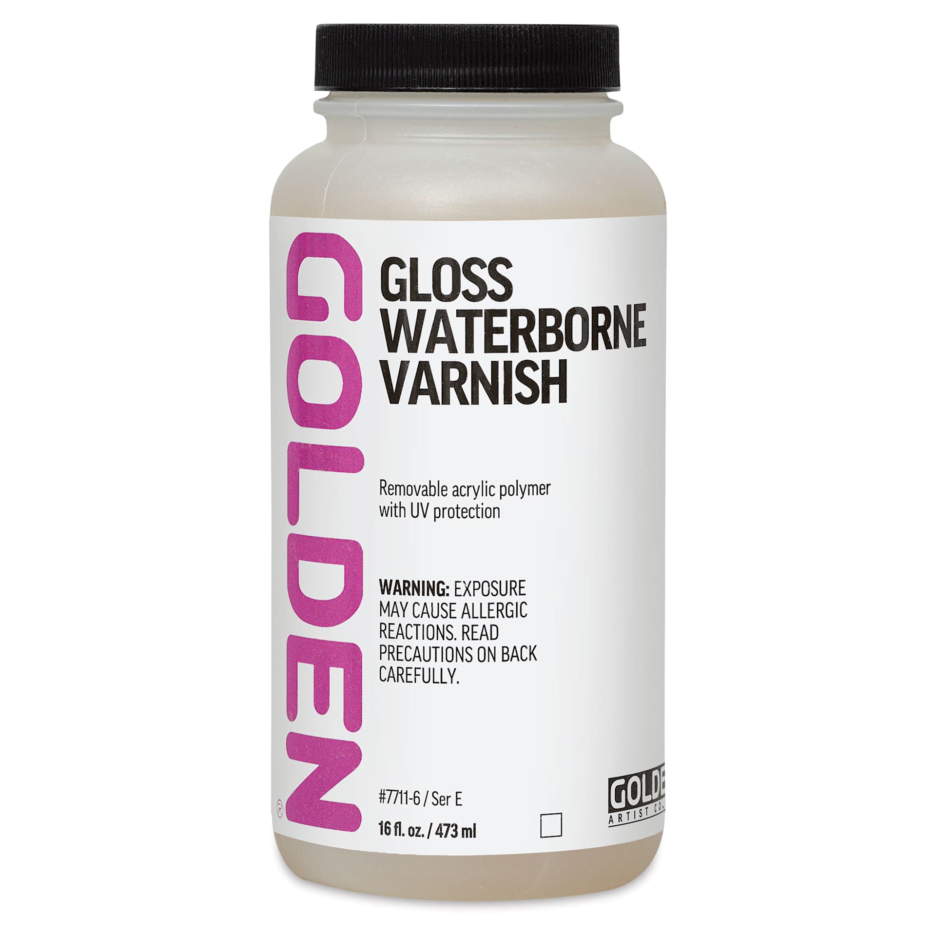 Golden Waterborne Varnish - Gloss, 16 oz