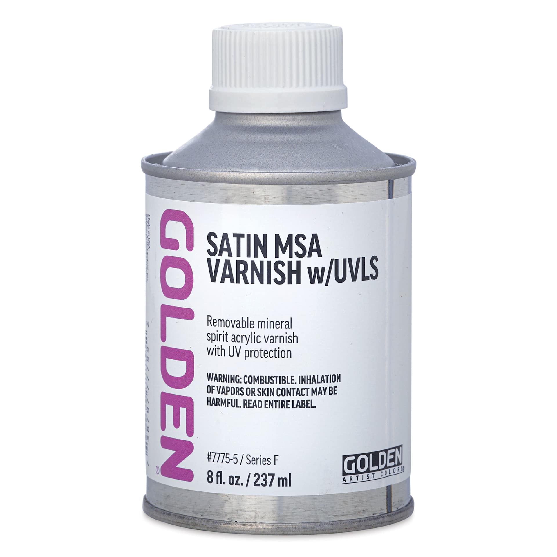 Golden MSA Varnish with UVLS - Satin, 8 oz