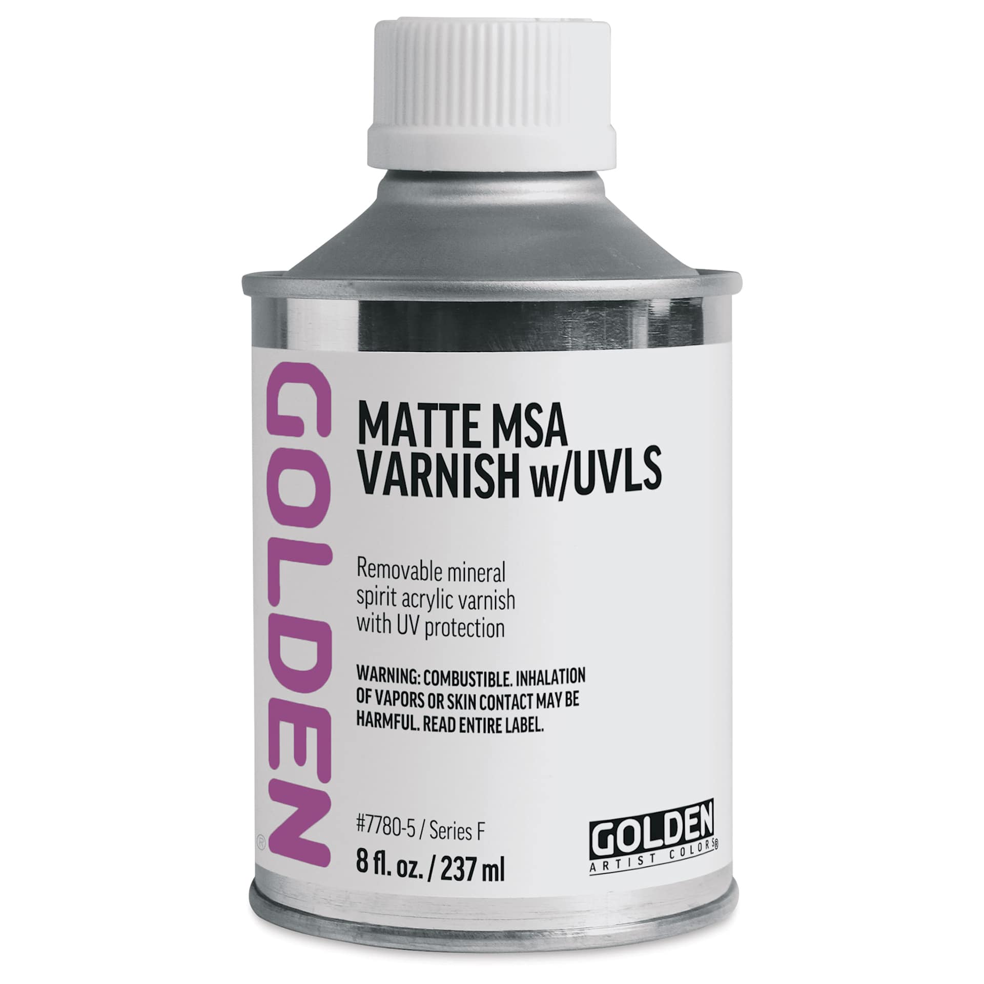 Golden MSA Varnish with UVLS - Matte, 8 oz