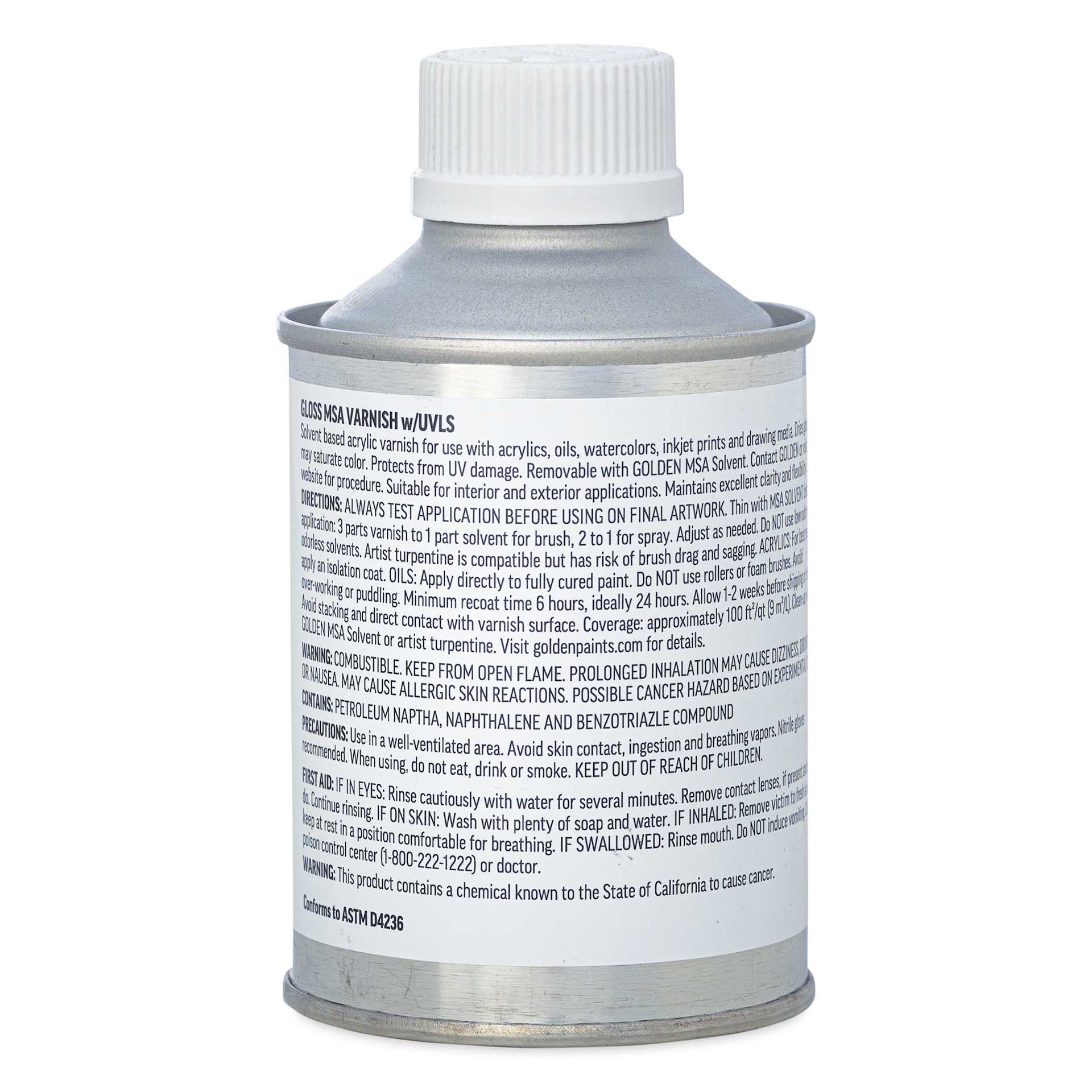 Golden MSA Varnish with UVLS - Gloss, 8 oz back