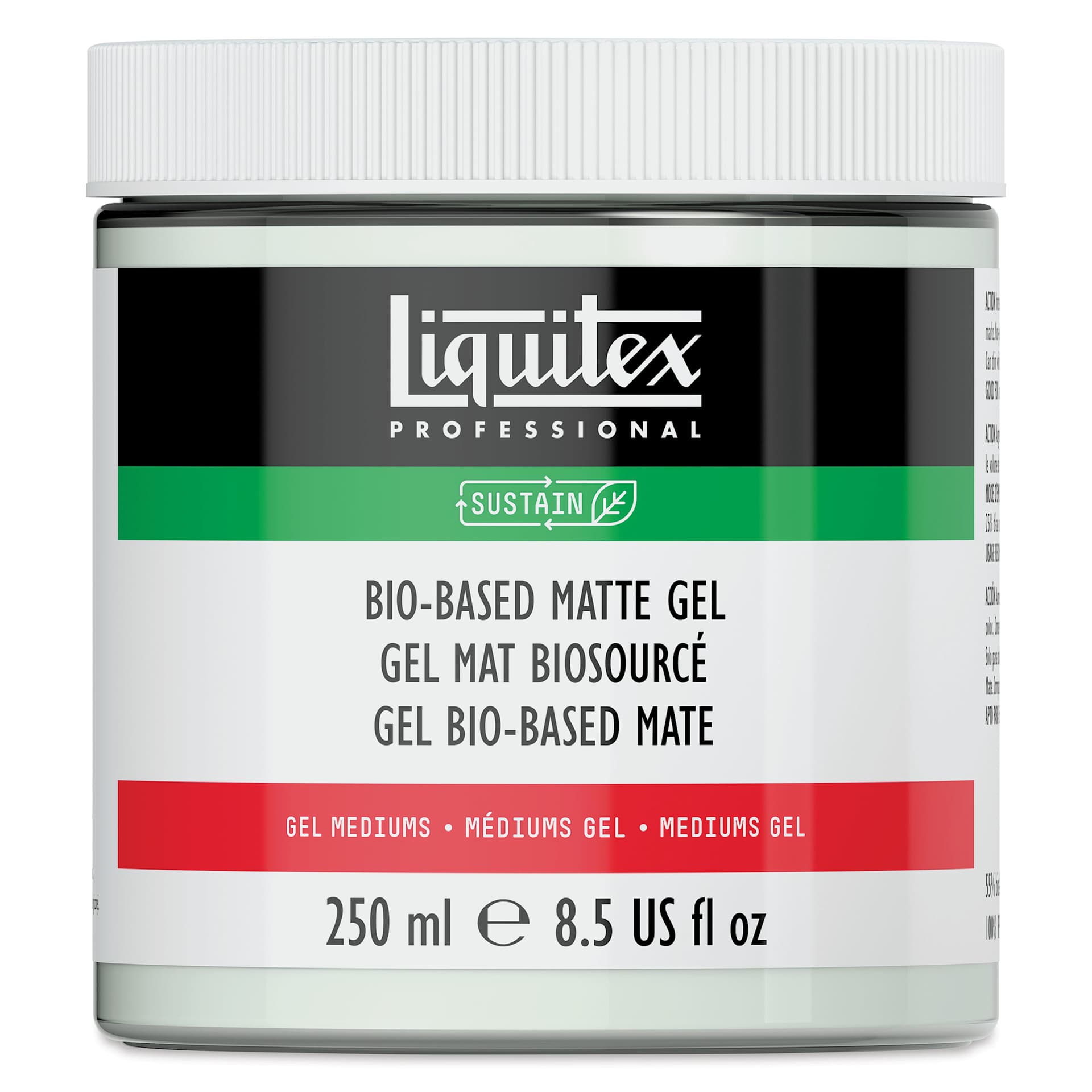 Liquitex Bio-Based Acrylic Gel Medium - Matte Gel, 250 ml