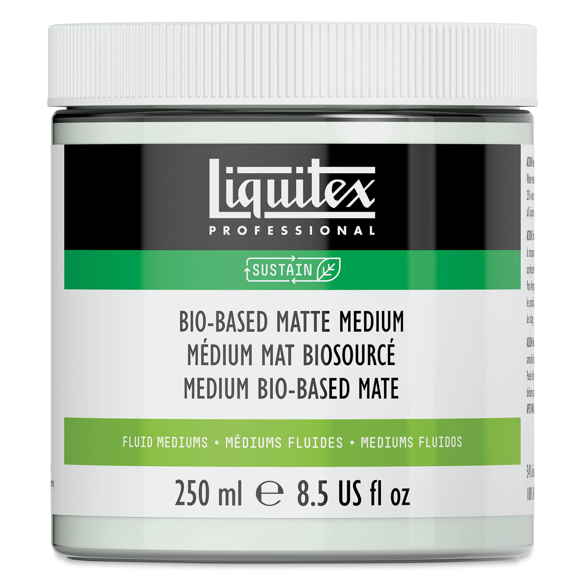 Liquitex Bio-Based Acrylic Fluid Medium - Matte Medium, 250 ml