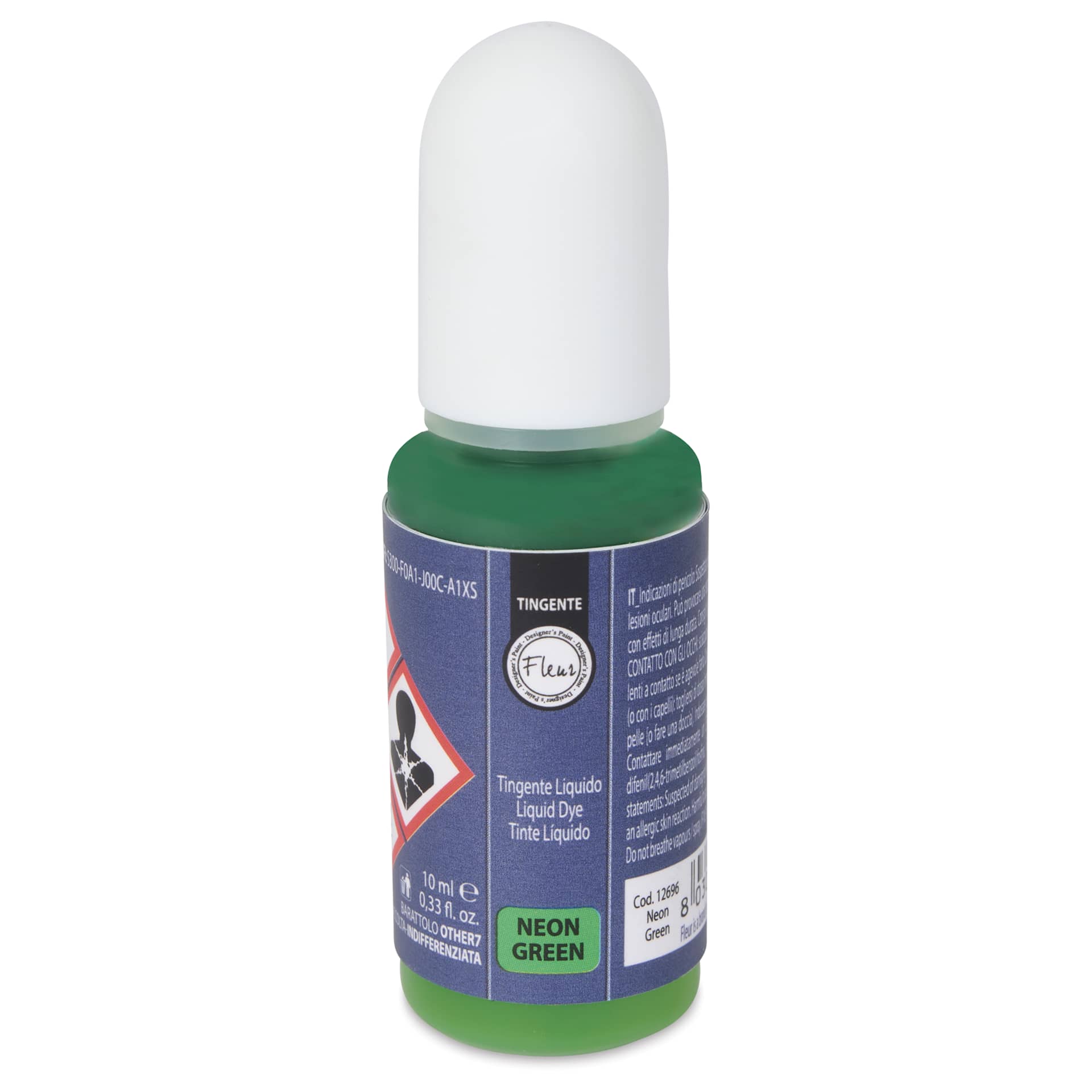 Fleur Epoxy Resin Liquid Dye - Neon Green, 10 ml