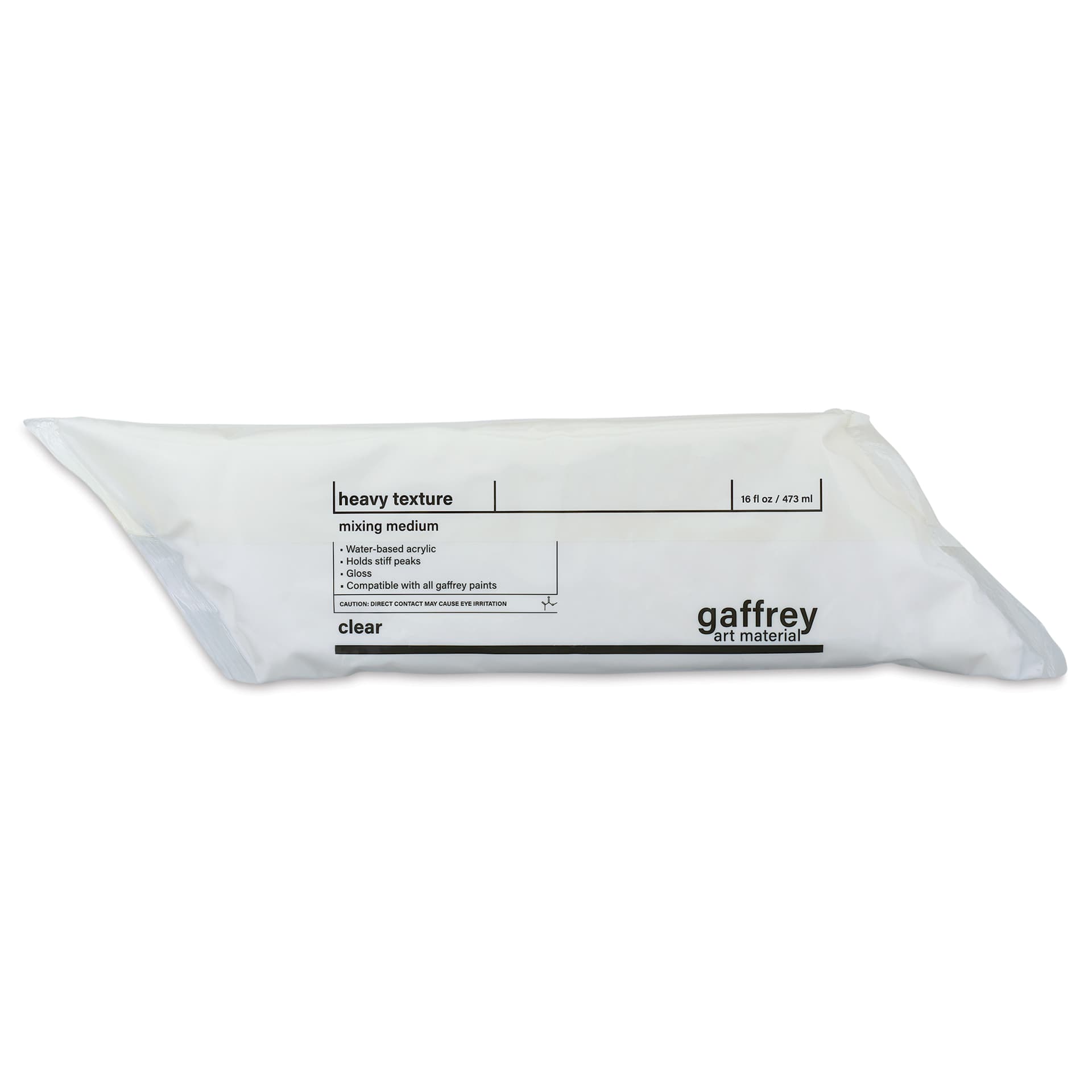 Gaffrey Heavy Texture Acrylic Gloss Medium - 16 oz