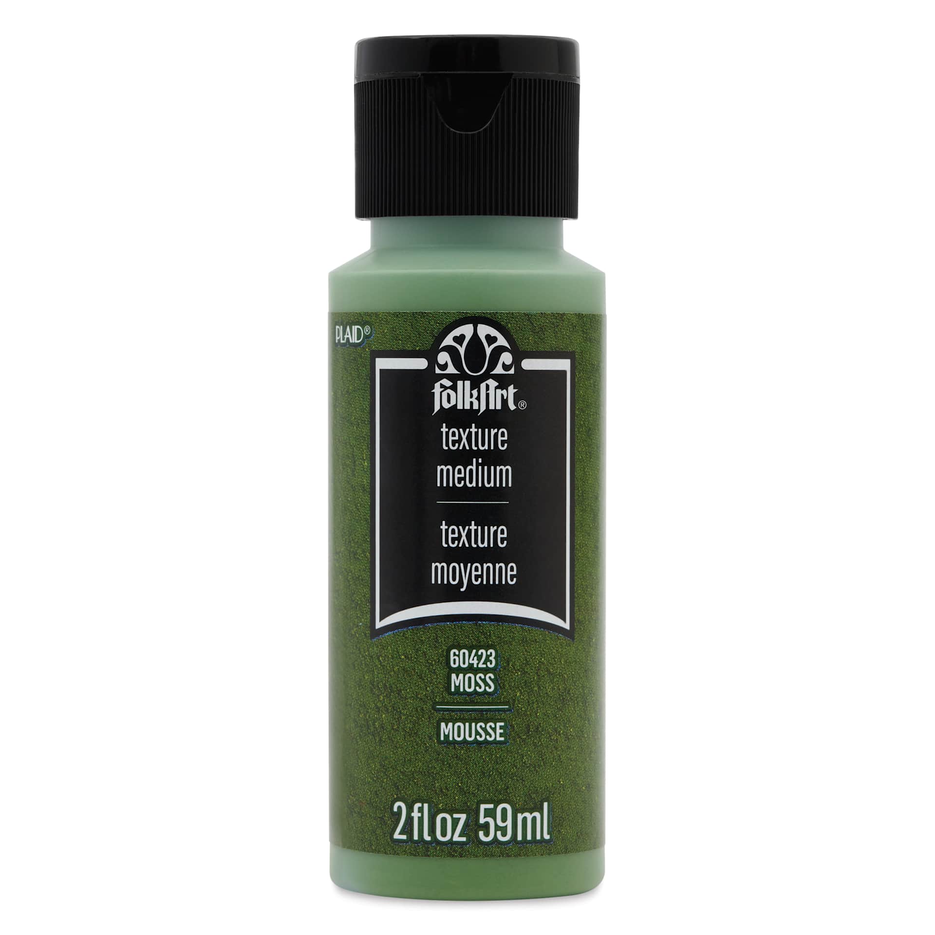 FolkArt Moss Texture Acrylic Medium, 2 oz Bottle