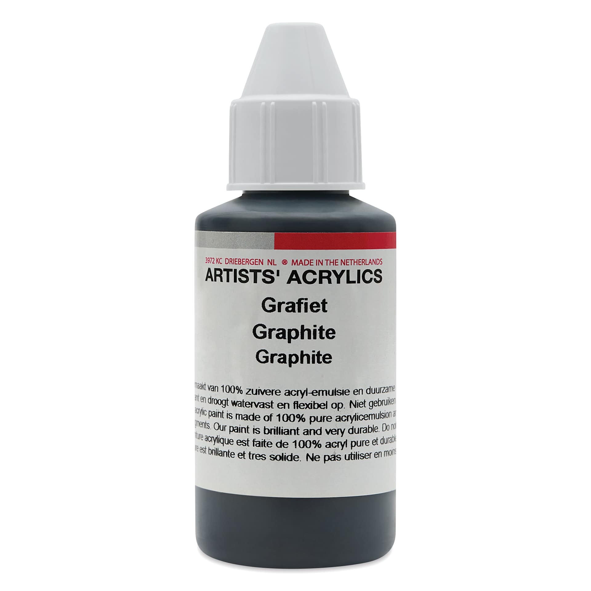 Ara Artists’ Acrylic Paint - Graphite, 100 ml
